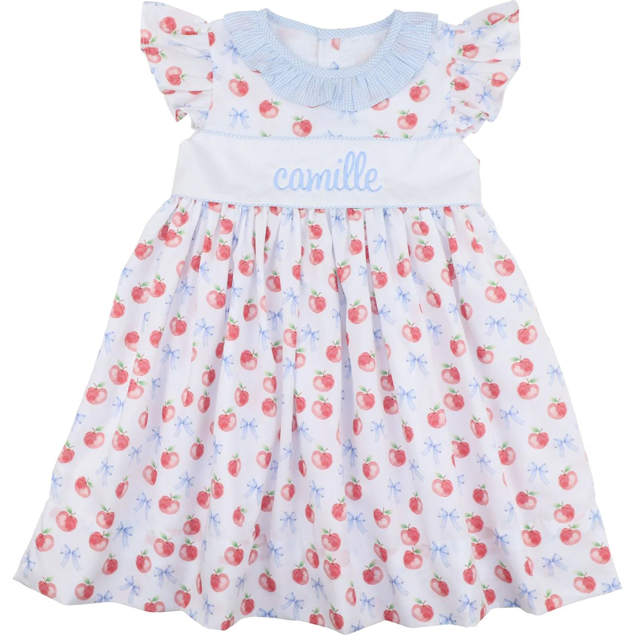 Apple And Bow Insert Dress