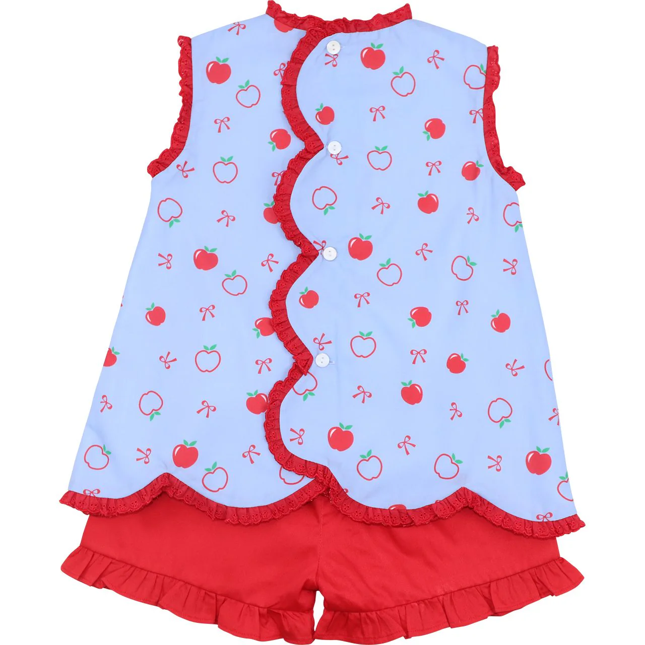 Apple Print Short Set - Image 2