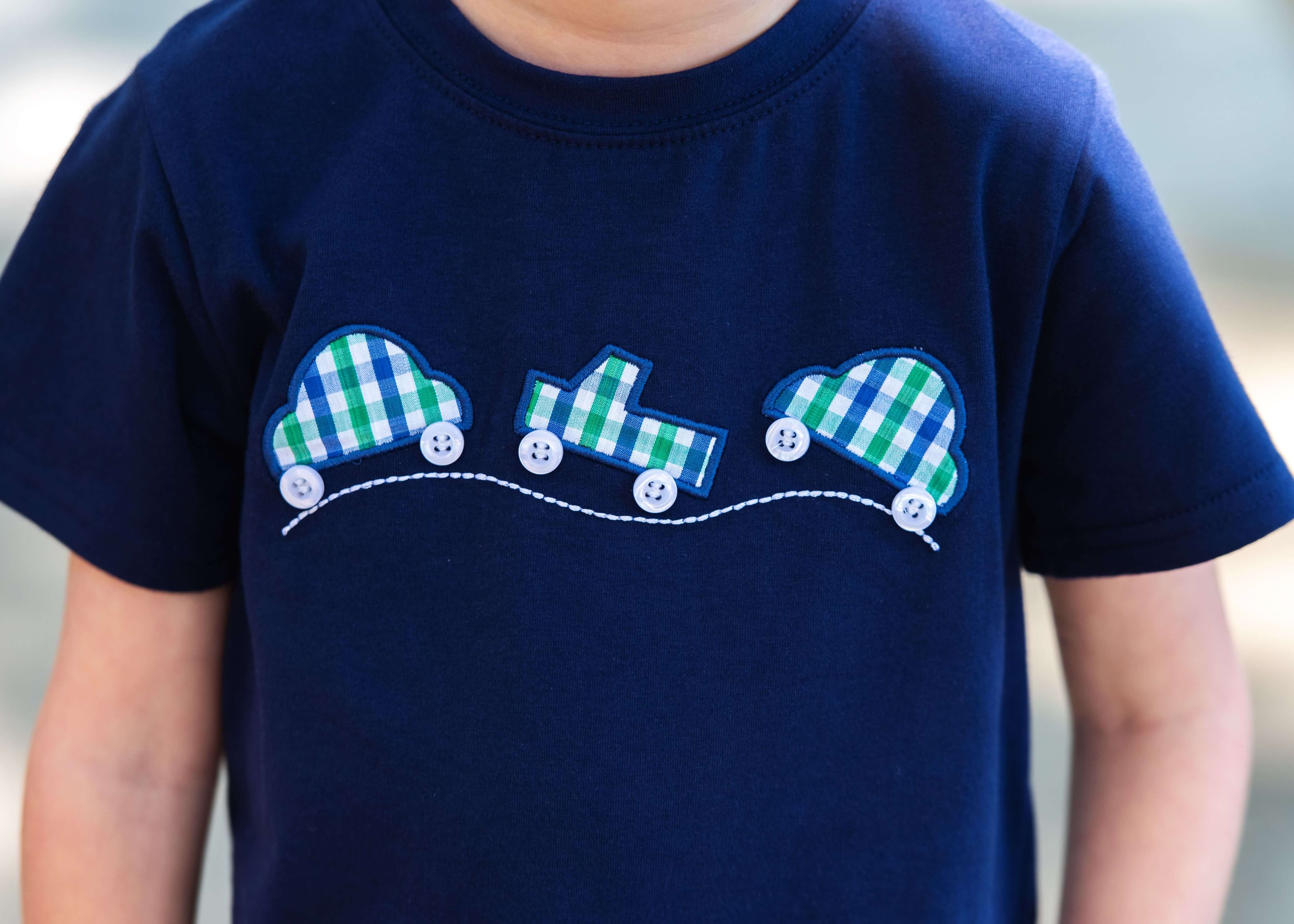 Applique Cars Short Set - Image 2