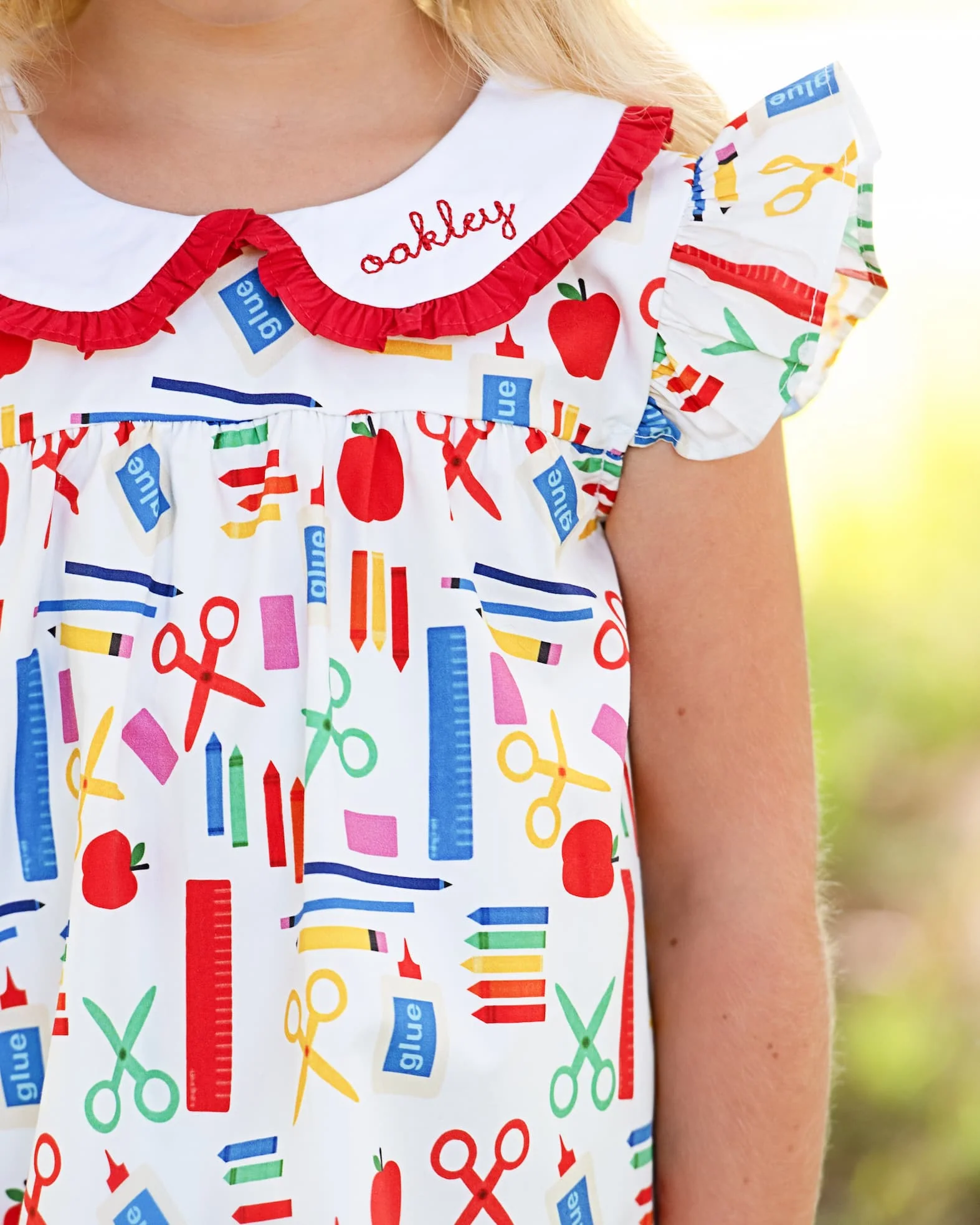 Back To School Print Dress - Image 3
