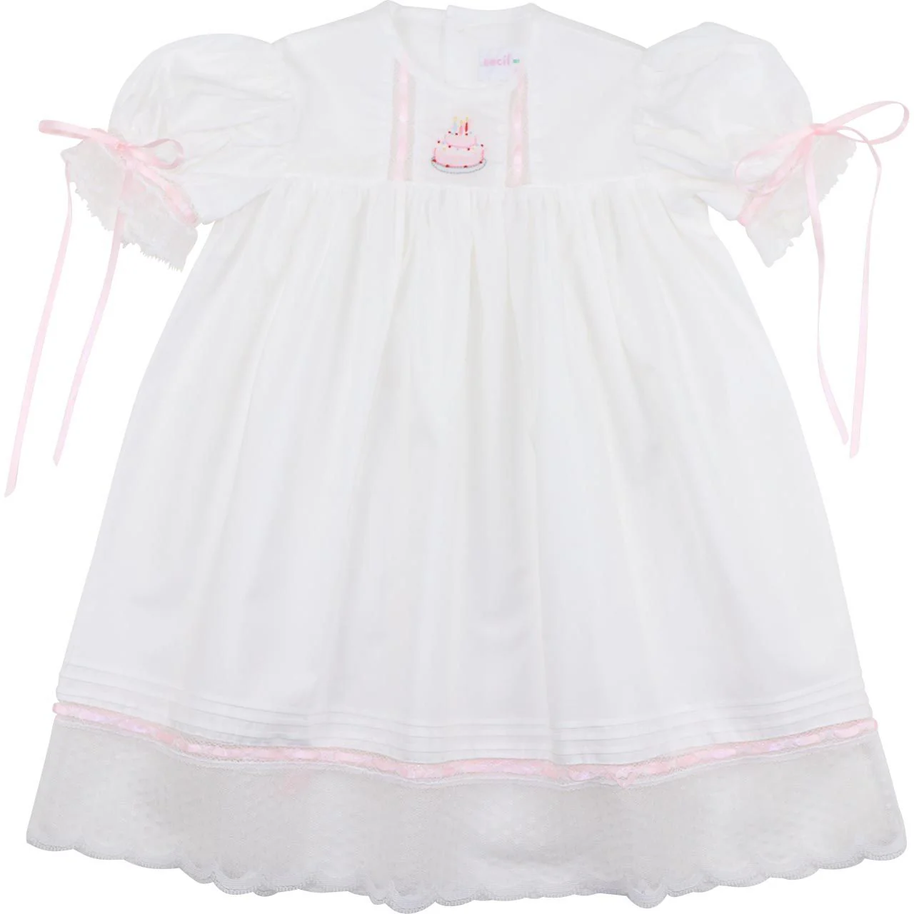 Birthday Cake Heirloom Dress