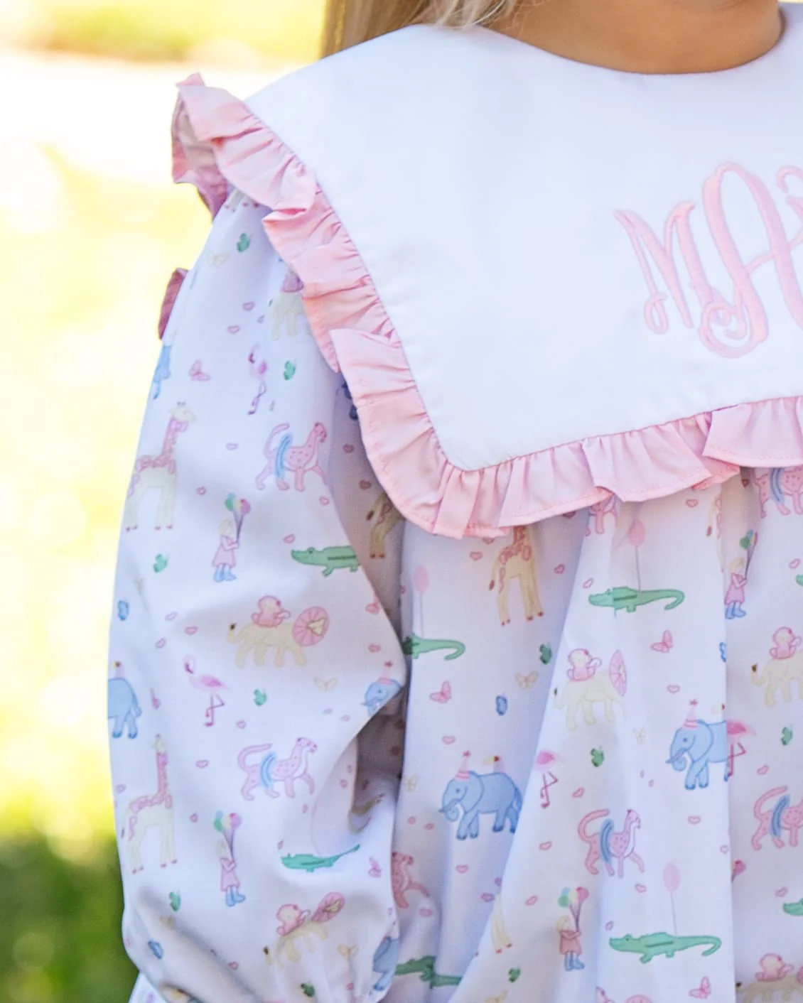 Birthday Party Animals Dress - Image 2