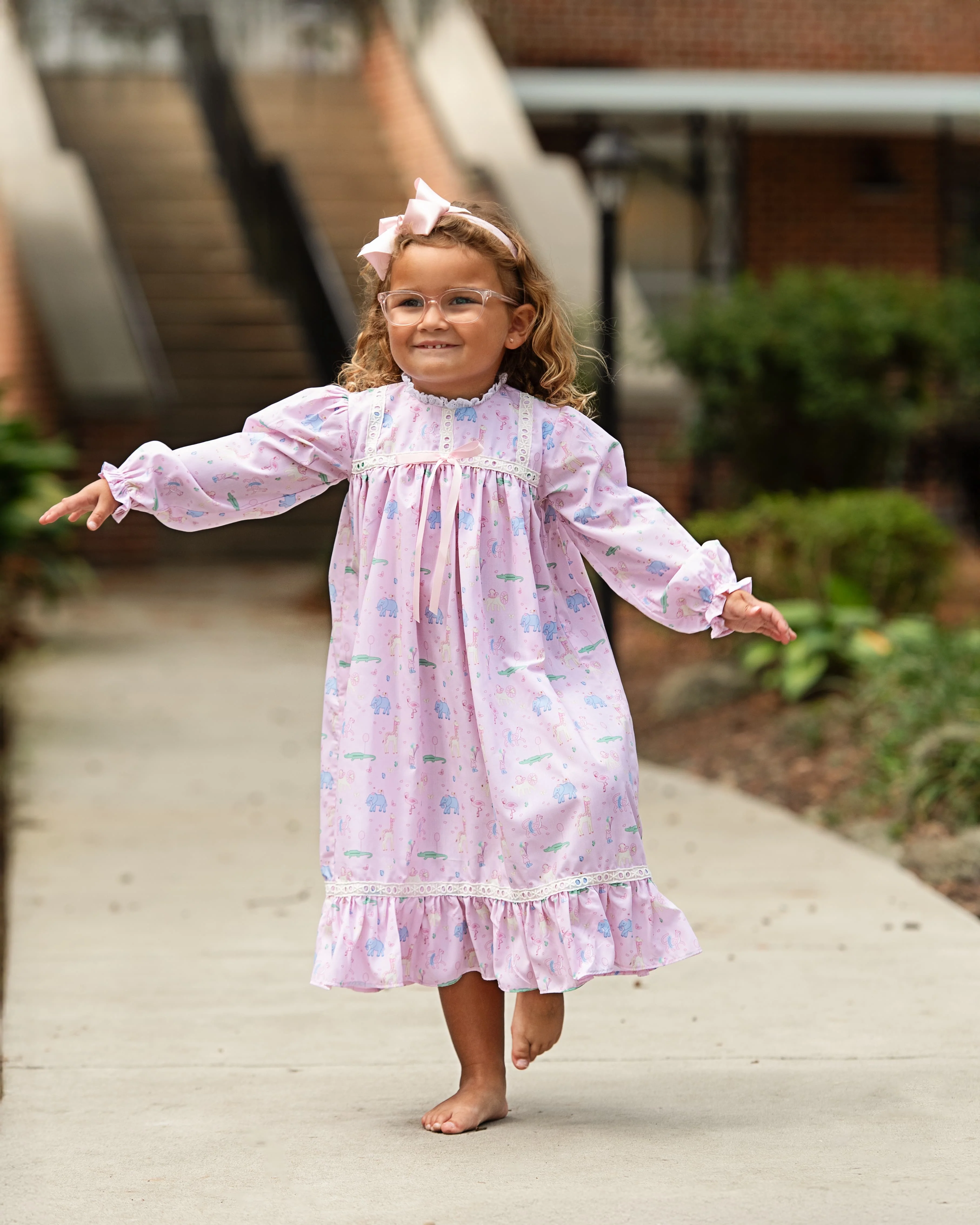 Birthday Party Animals Night Gown - Image 2