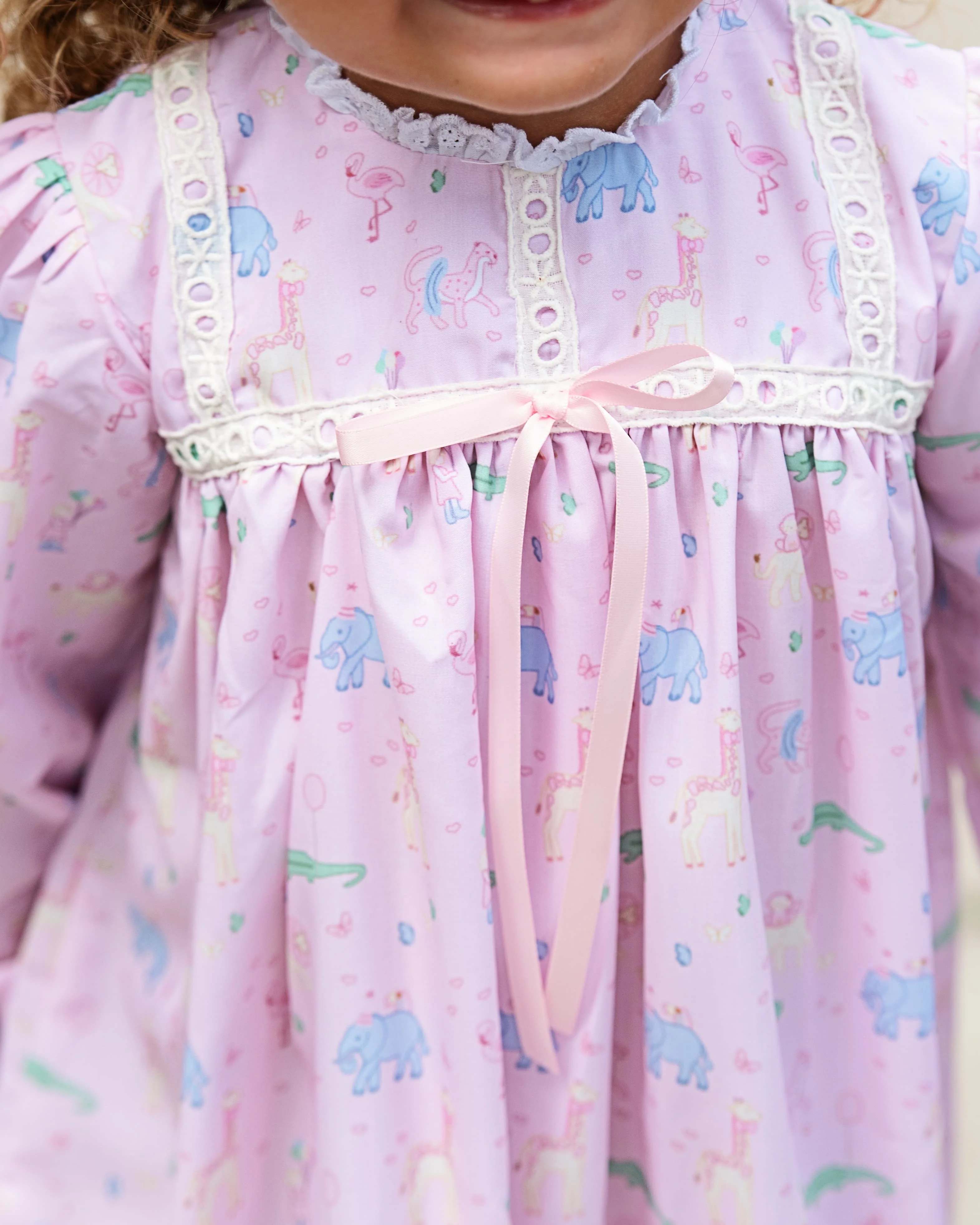 Birthday Party Animals Night Gown - Image 3