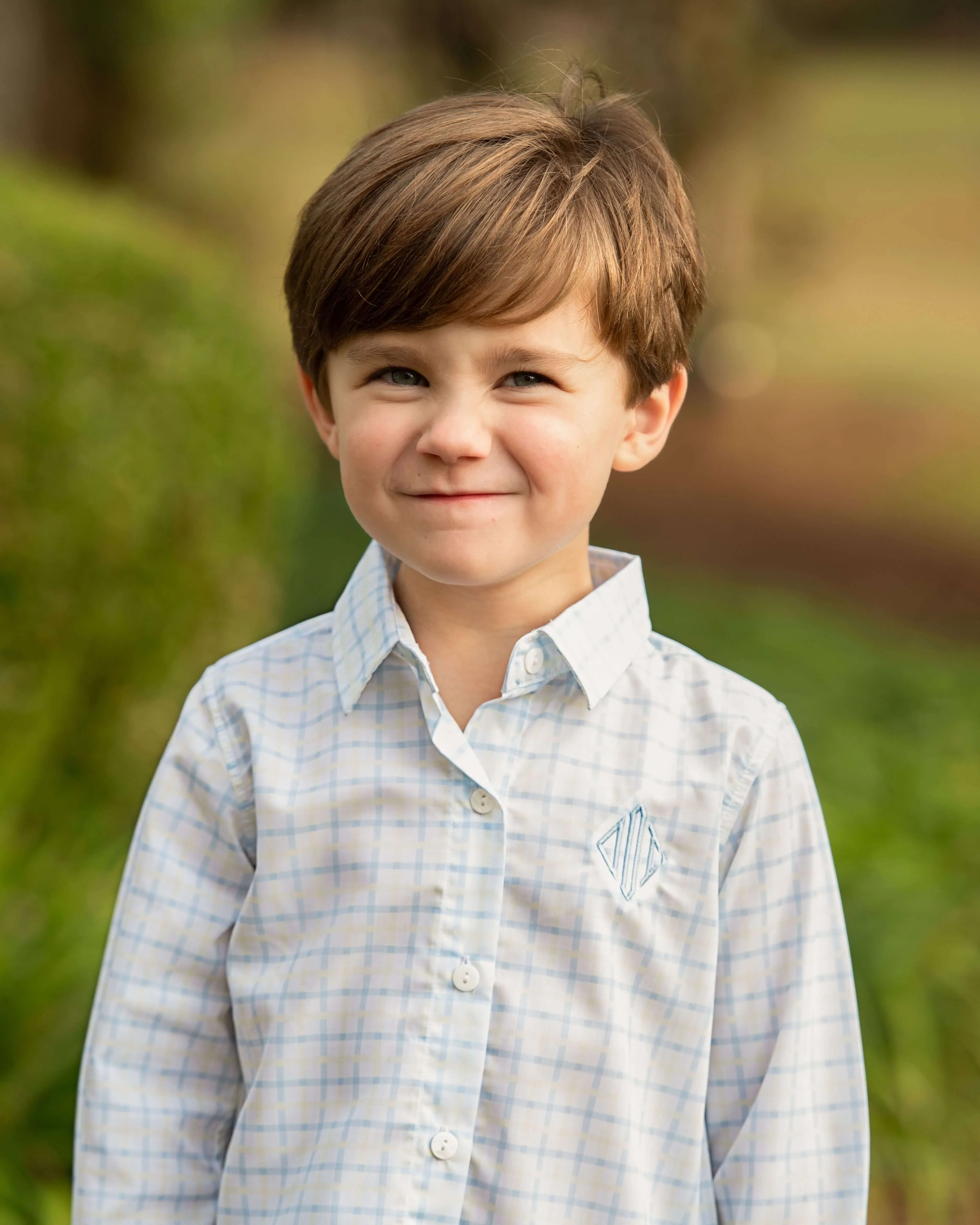 Blue And Yellow Windowpane Button Down Shirt - Image 2