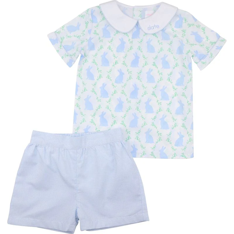 Blue Bunny And Ivy Short Set
