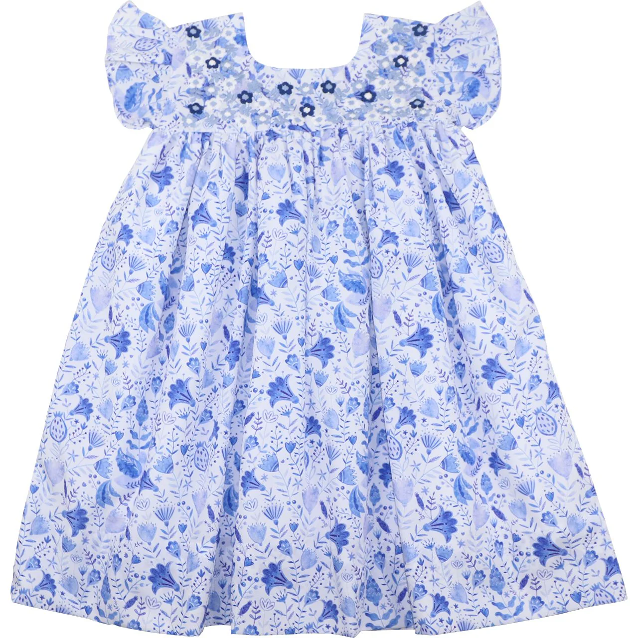 Blue Fiesta Dress