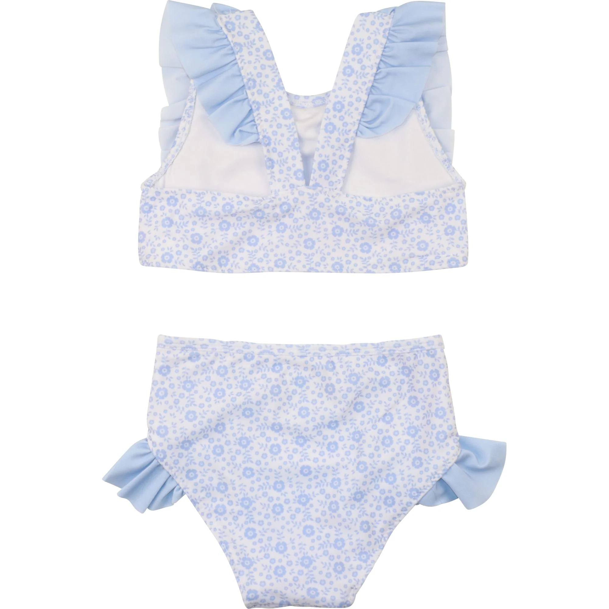 Blue Floral Bikini - Image 2