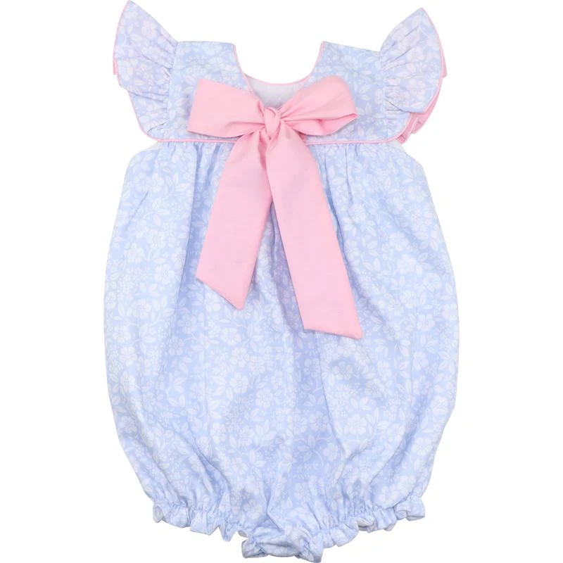 Blue Floral Bow Bubble - Image 2