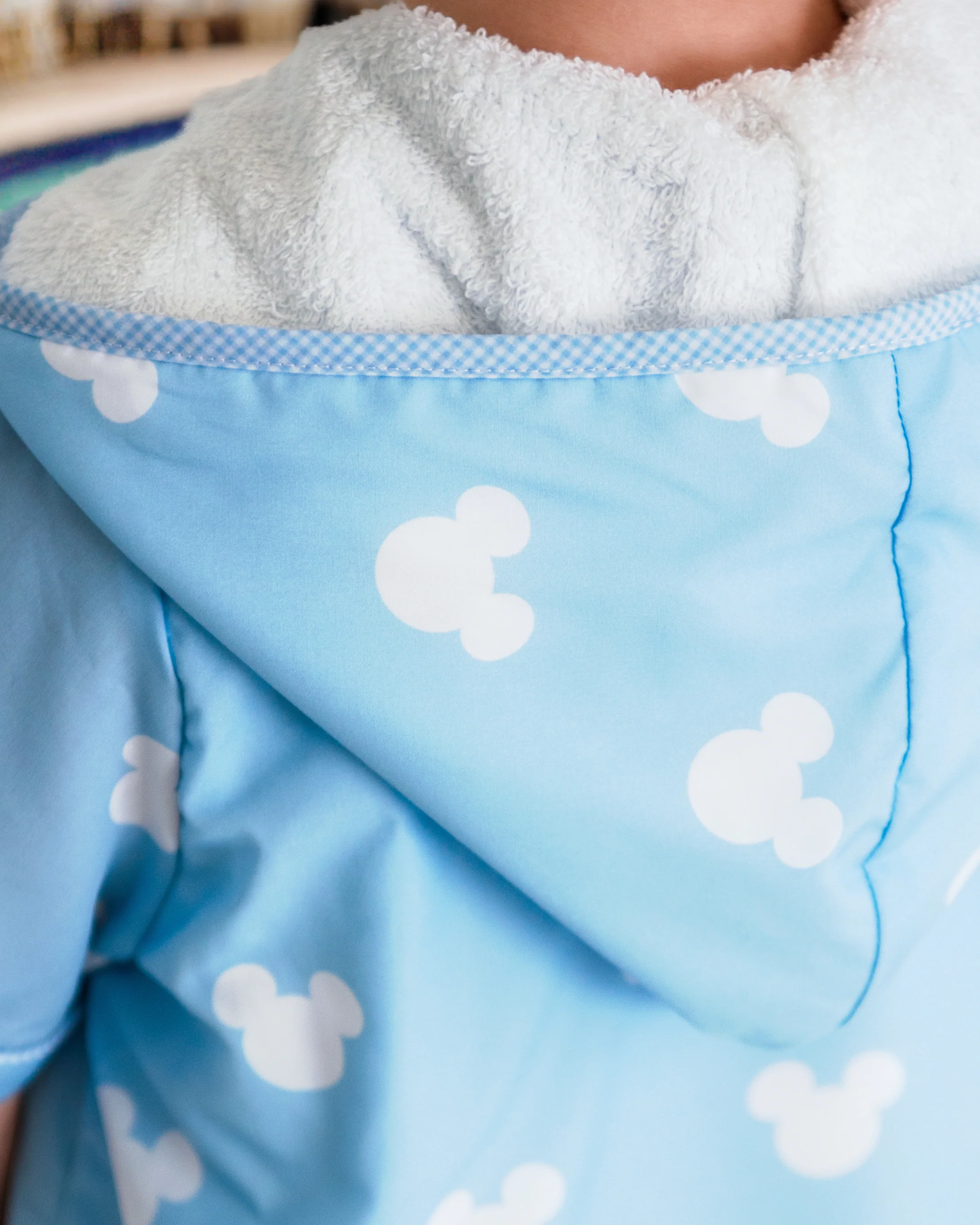 Blue Mouse Ears Print Coverup - Image 5