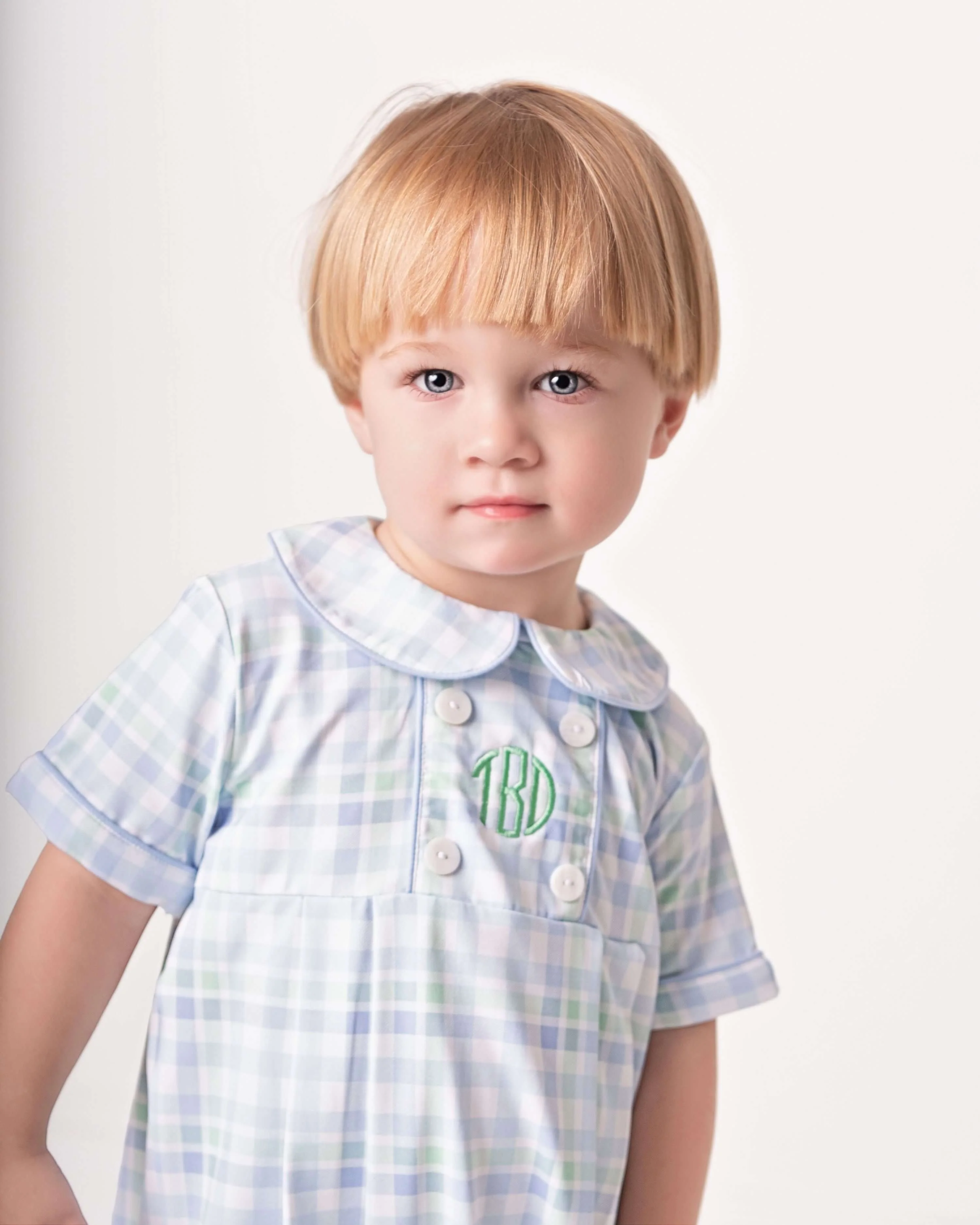 Blue Plaid Bubble - Image 2