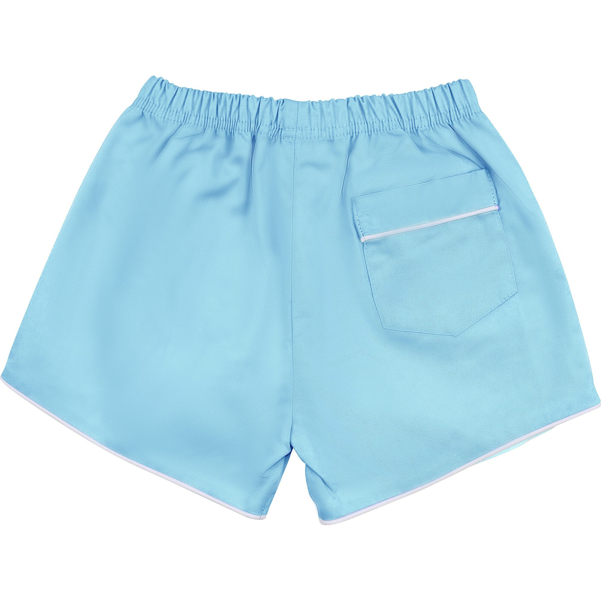 Blue Twill Shorts - Image 4