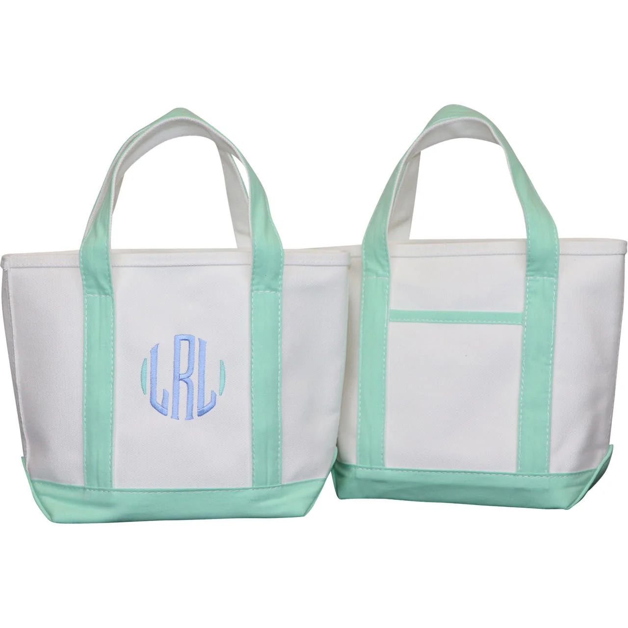 Mint Canvas Tote - Image 3