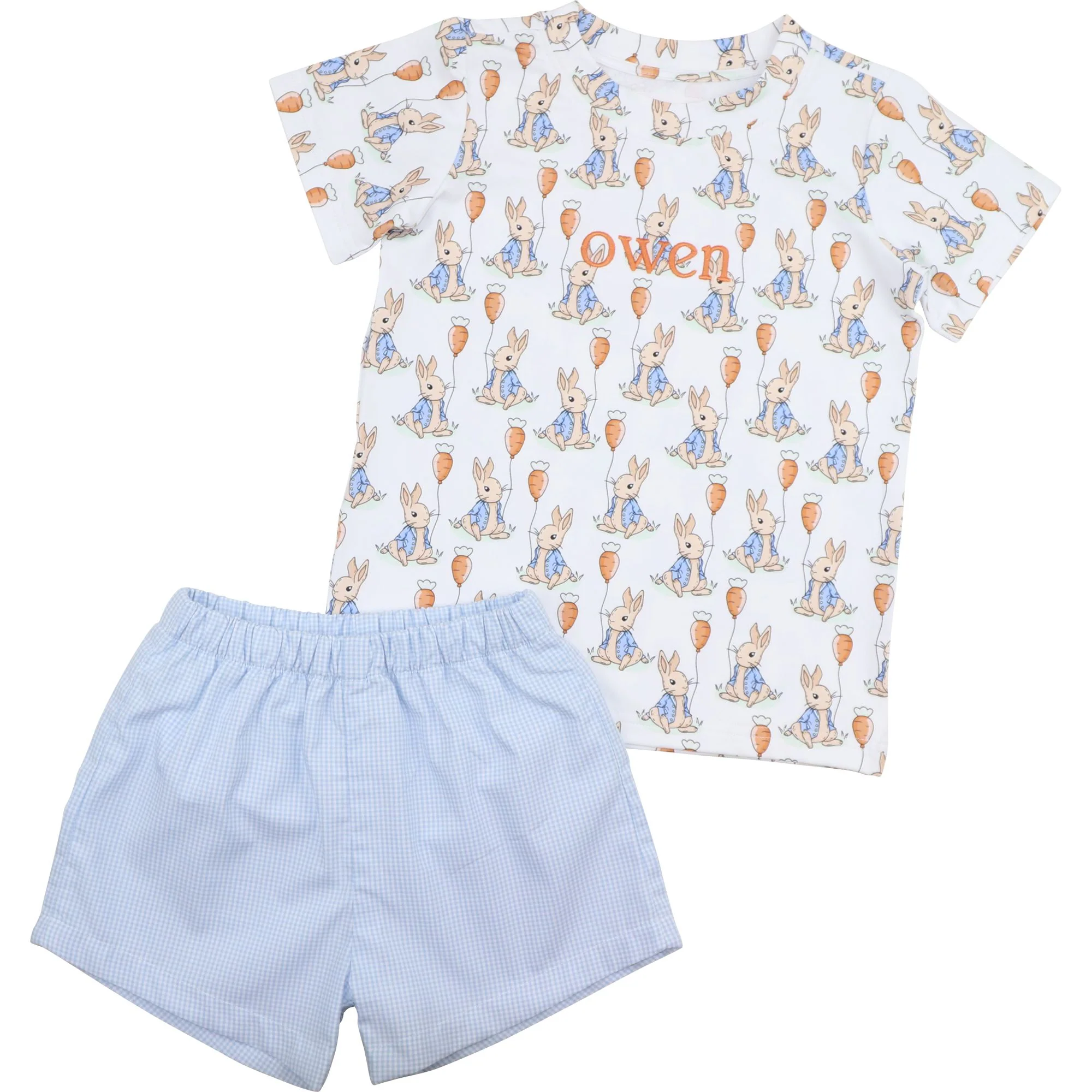Bunny And Balloon Short Set