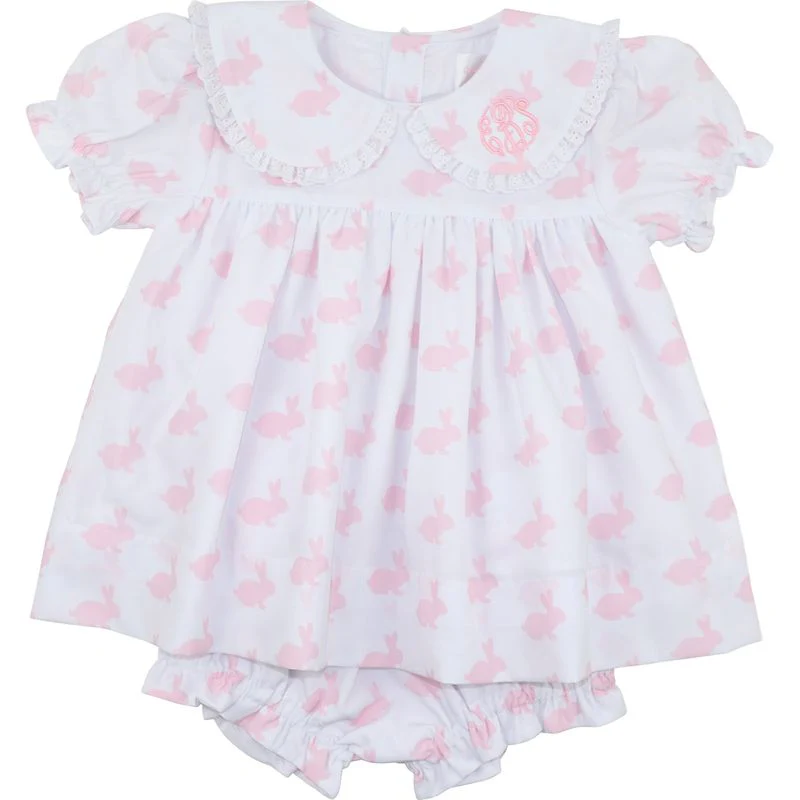 Bunny Print Diaper Set