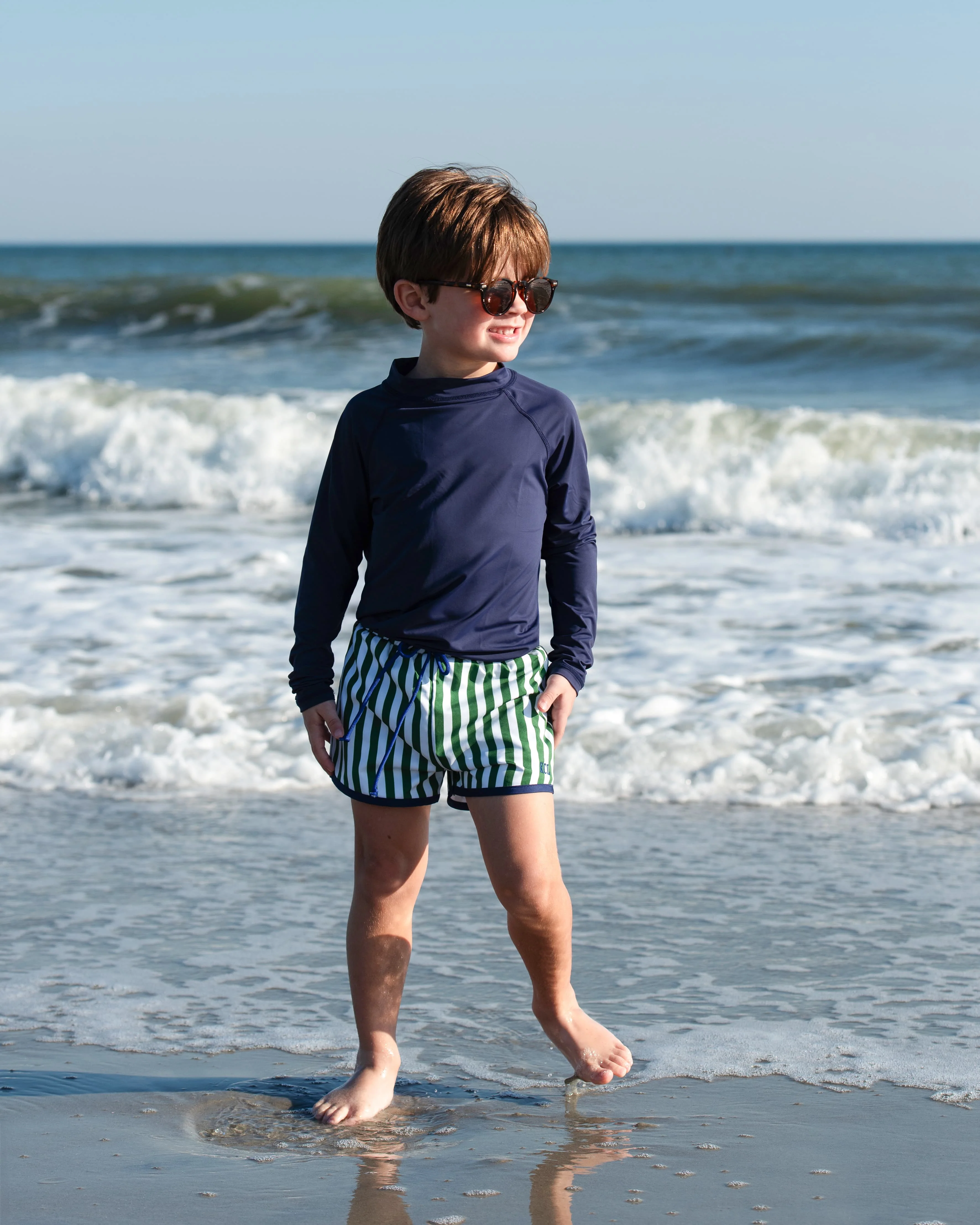 Cabana Striped Swim Trunks - Image 2