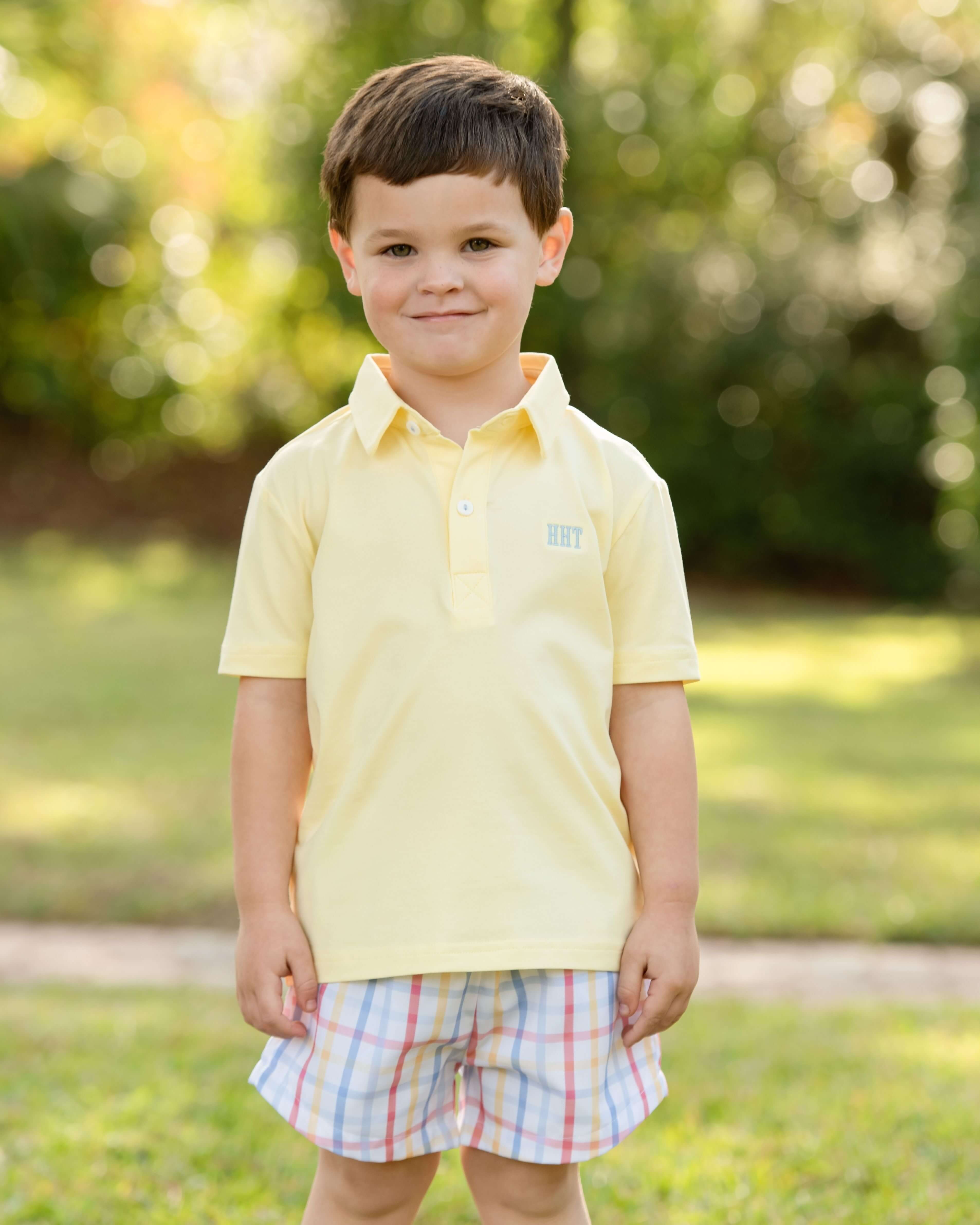 Check Polo Short Set - Image 2