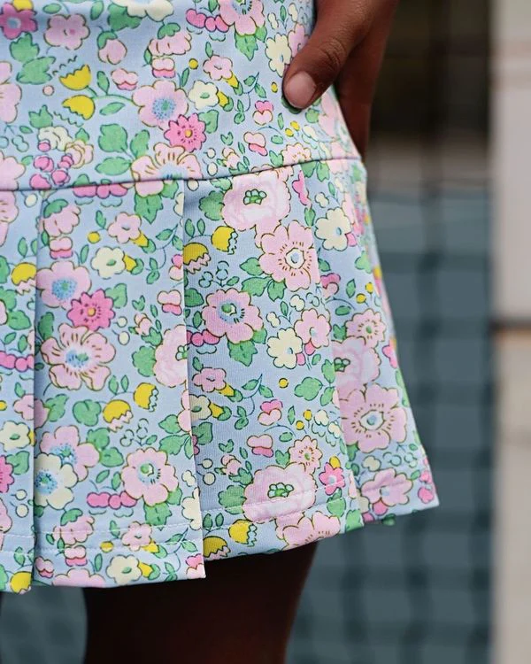 Liberty Floral Lycra Tennis Skirt - Image 3