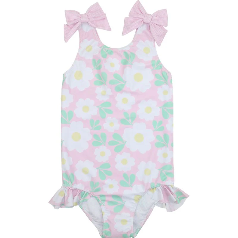 Daisy Print Swimsuit