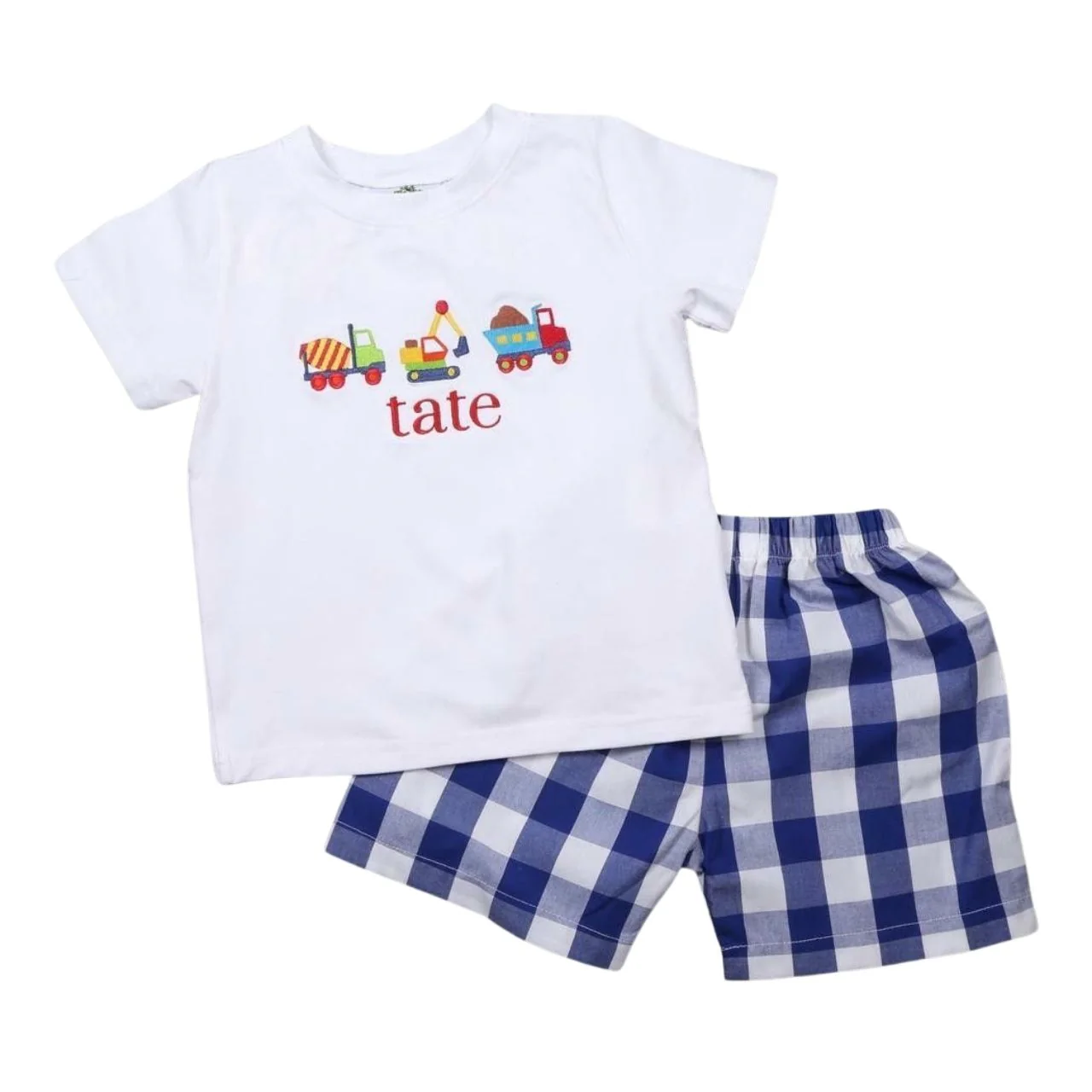 Embroidered Diggers Short Set
