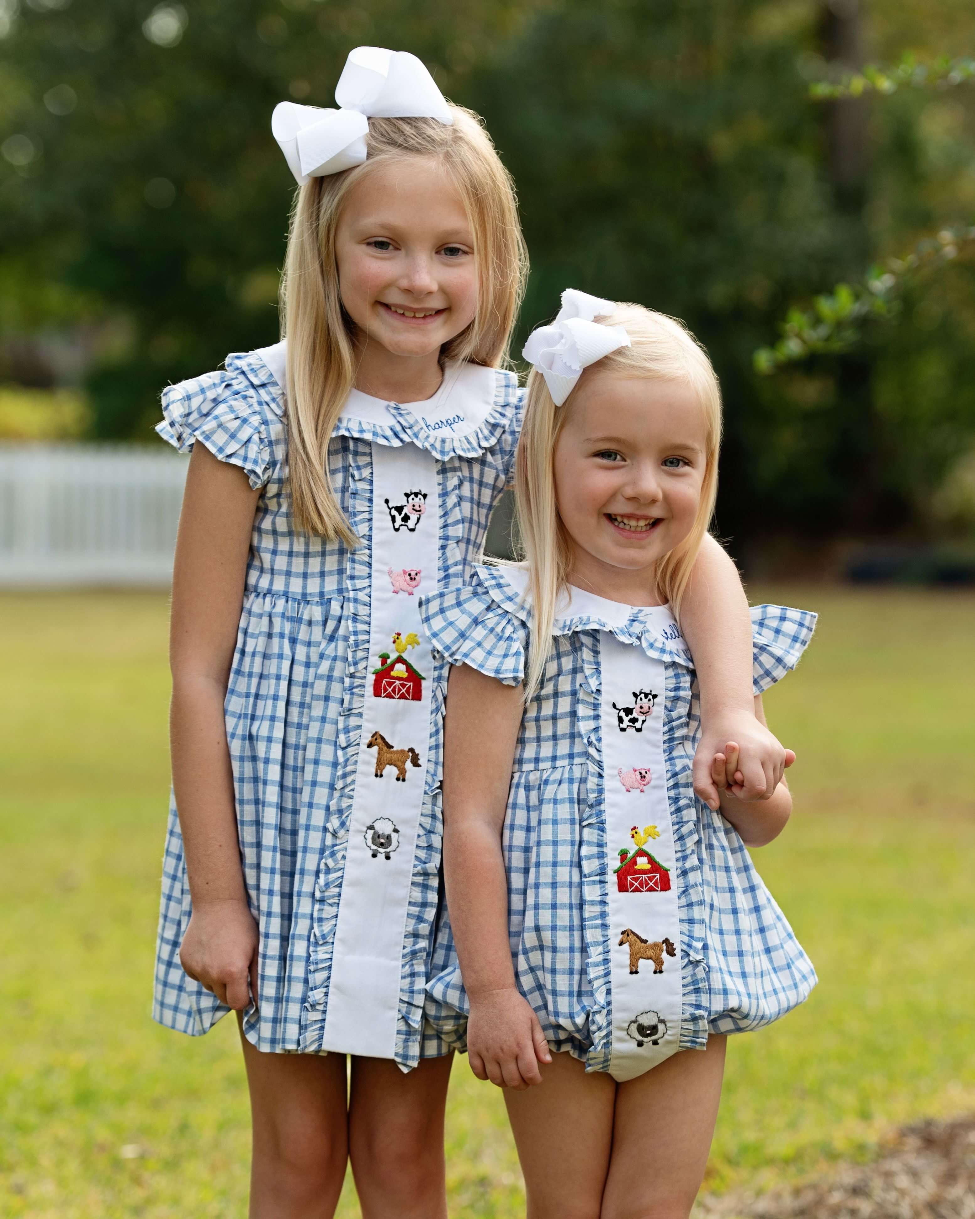 Embroidered Farm Animals Dress - Image 2
