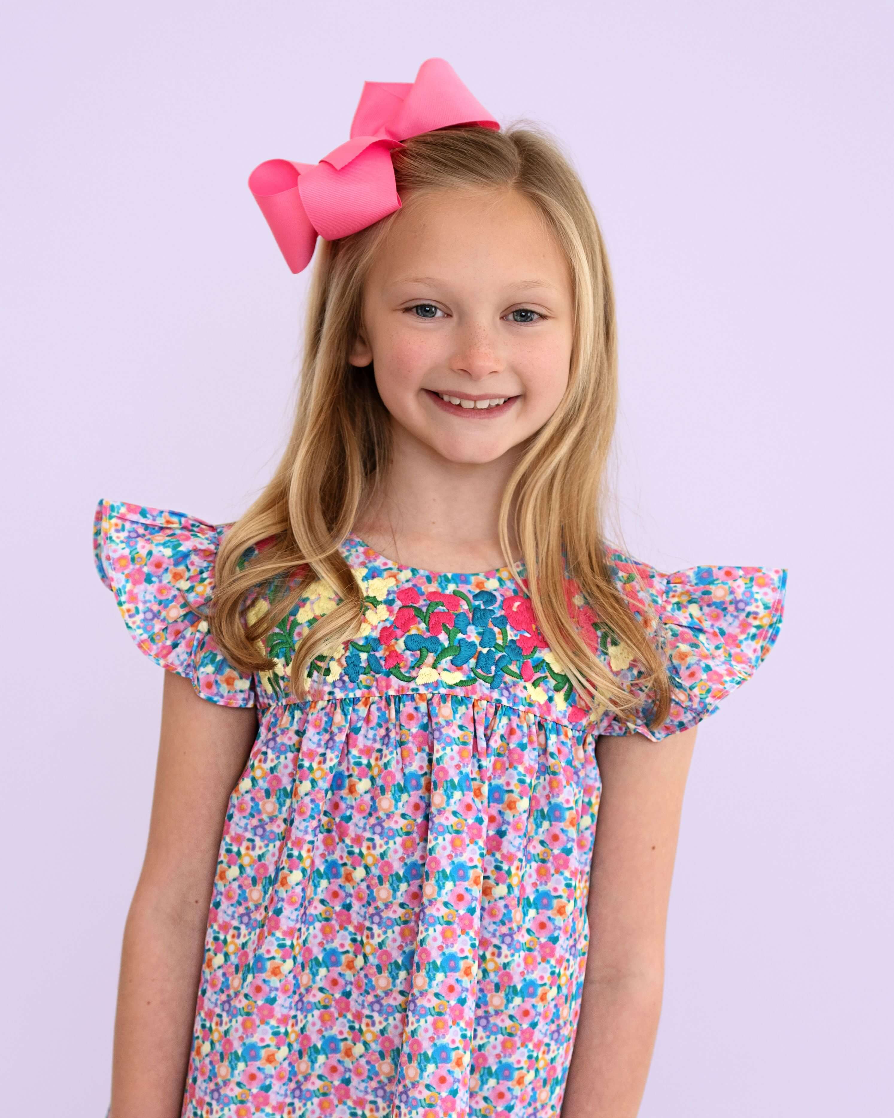 Embroidered Fiesta Dress - Image 2