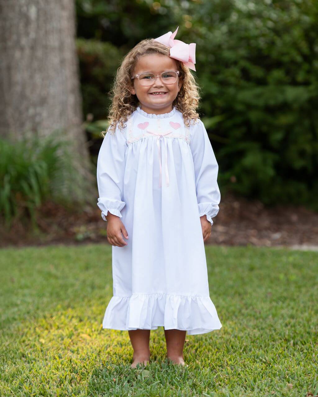 Embroidered Heart Nightgown - Image 3