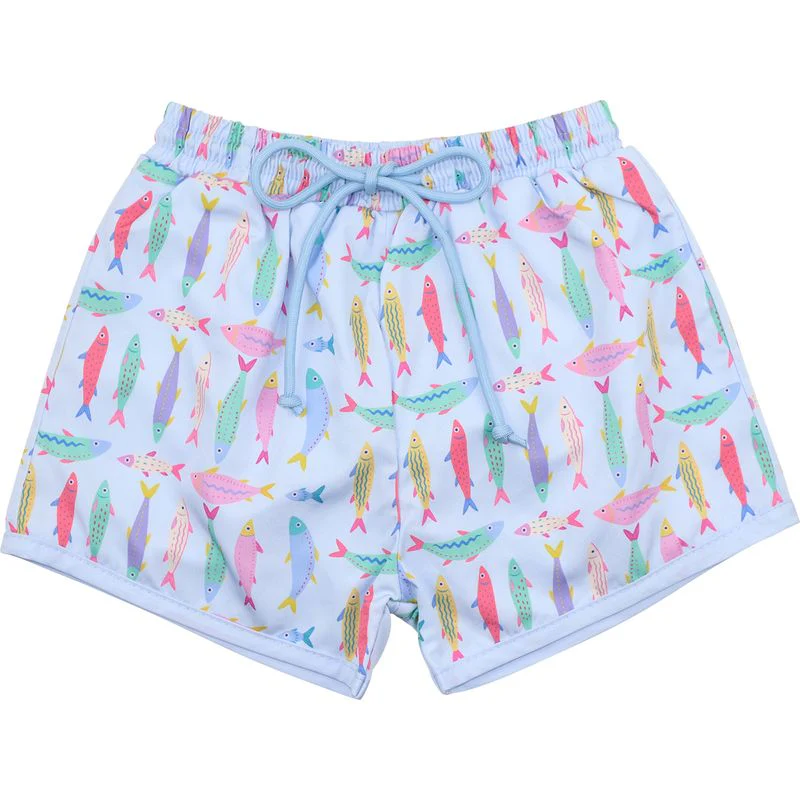 Fish Swim Trunks