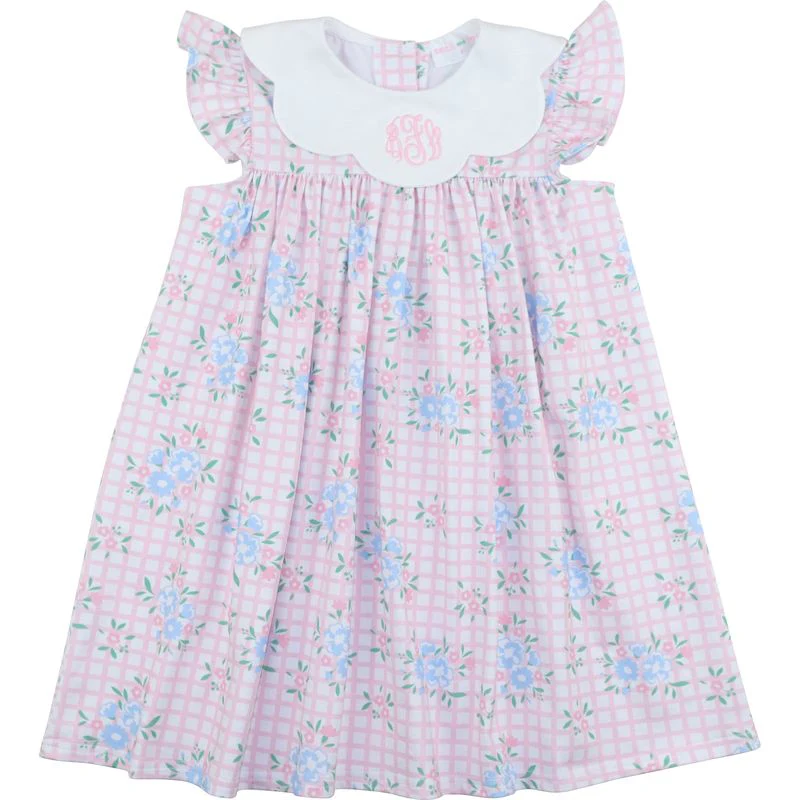Floral Bouquet Knit Dress