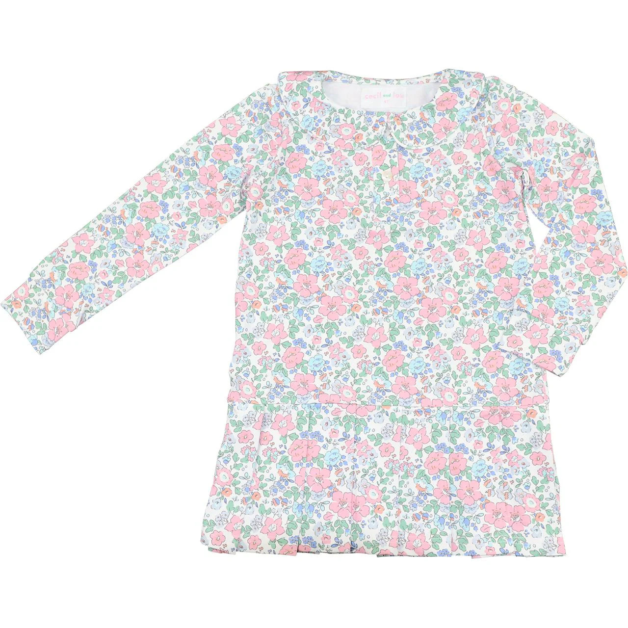 Floral Knit Tennis Dress