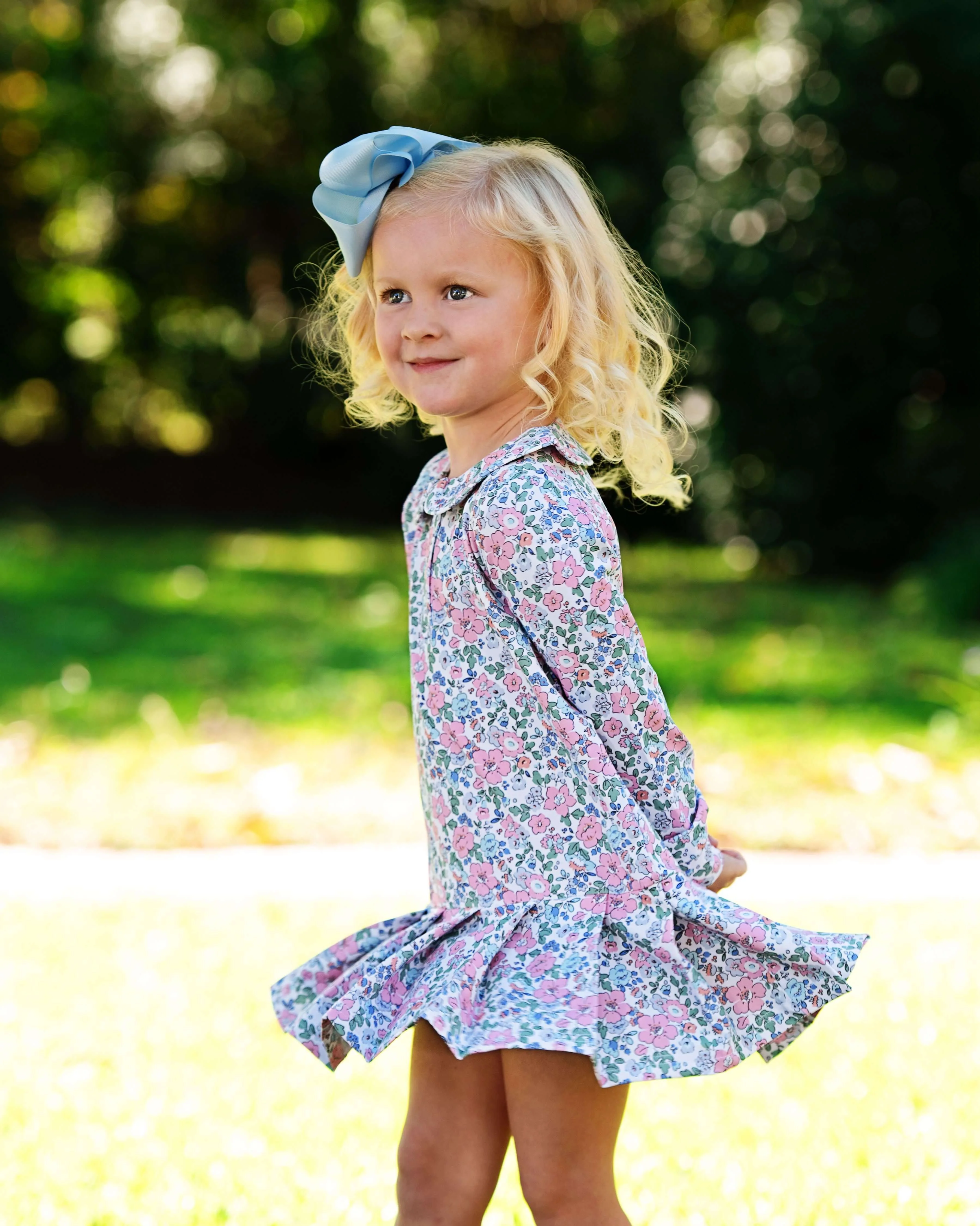 Floral Knit Tennis Dress - Image 2