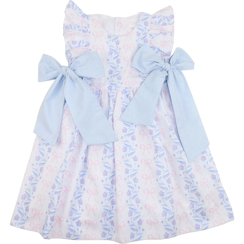 Floral Print Bow Dress