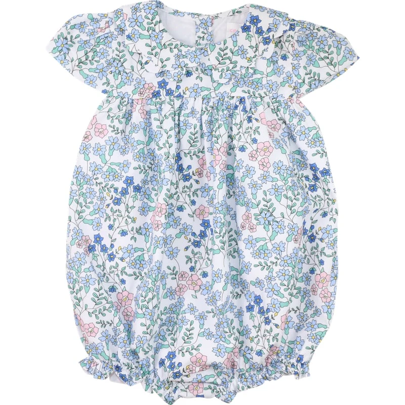 Floral Scalloped Collar Bubble