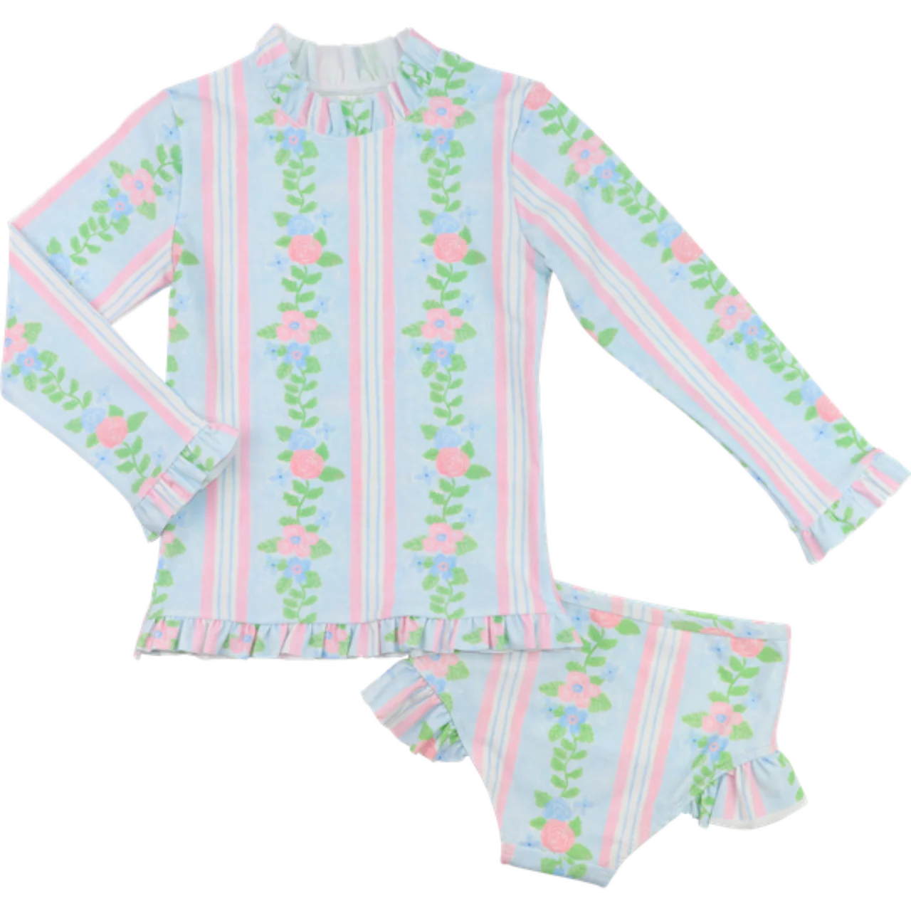 Floral Vines Swim Set