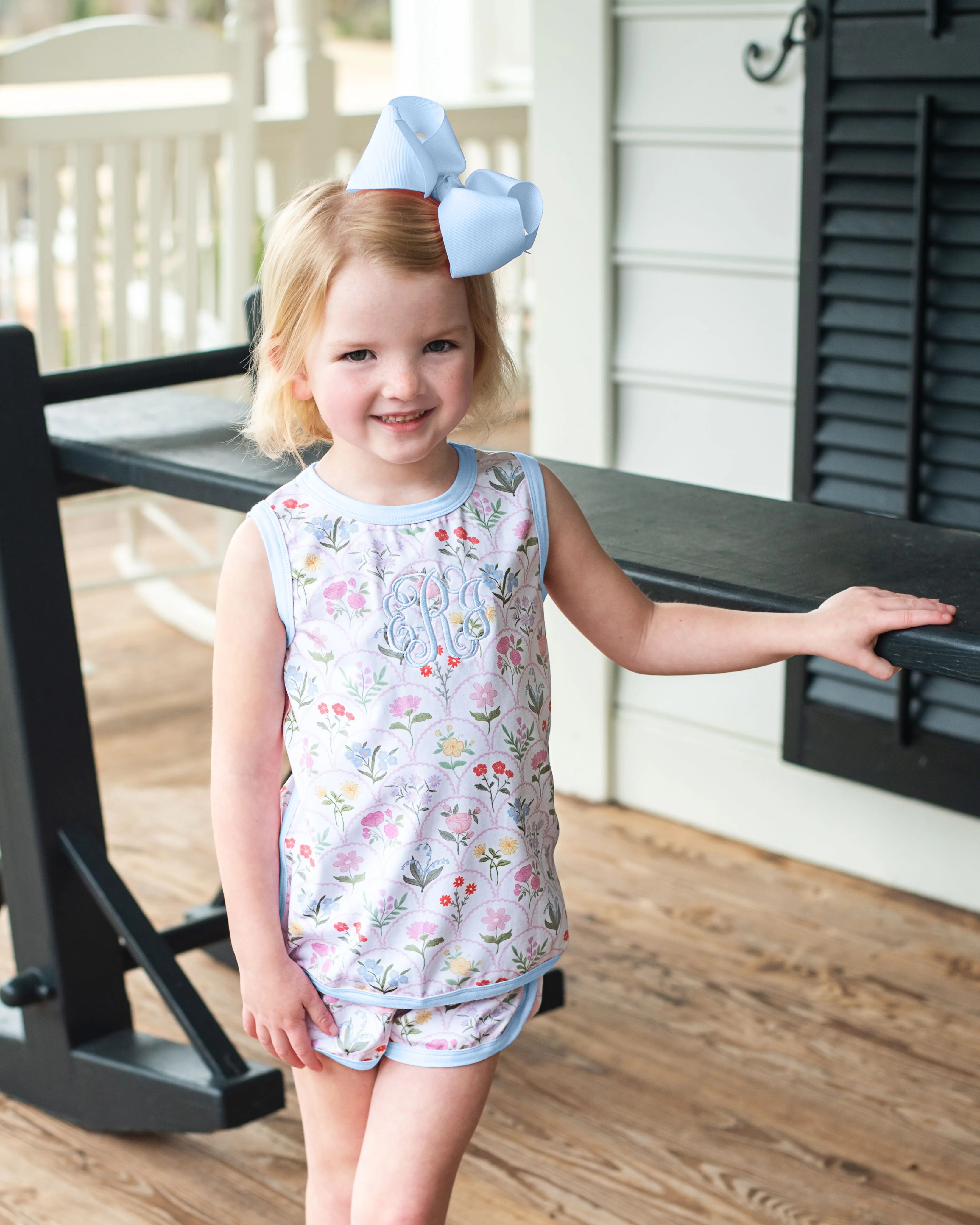 Garden Print Knit Play Set - Image 3