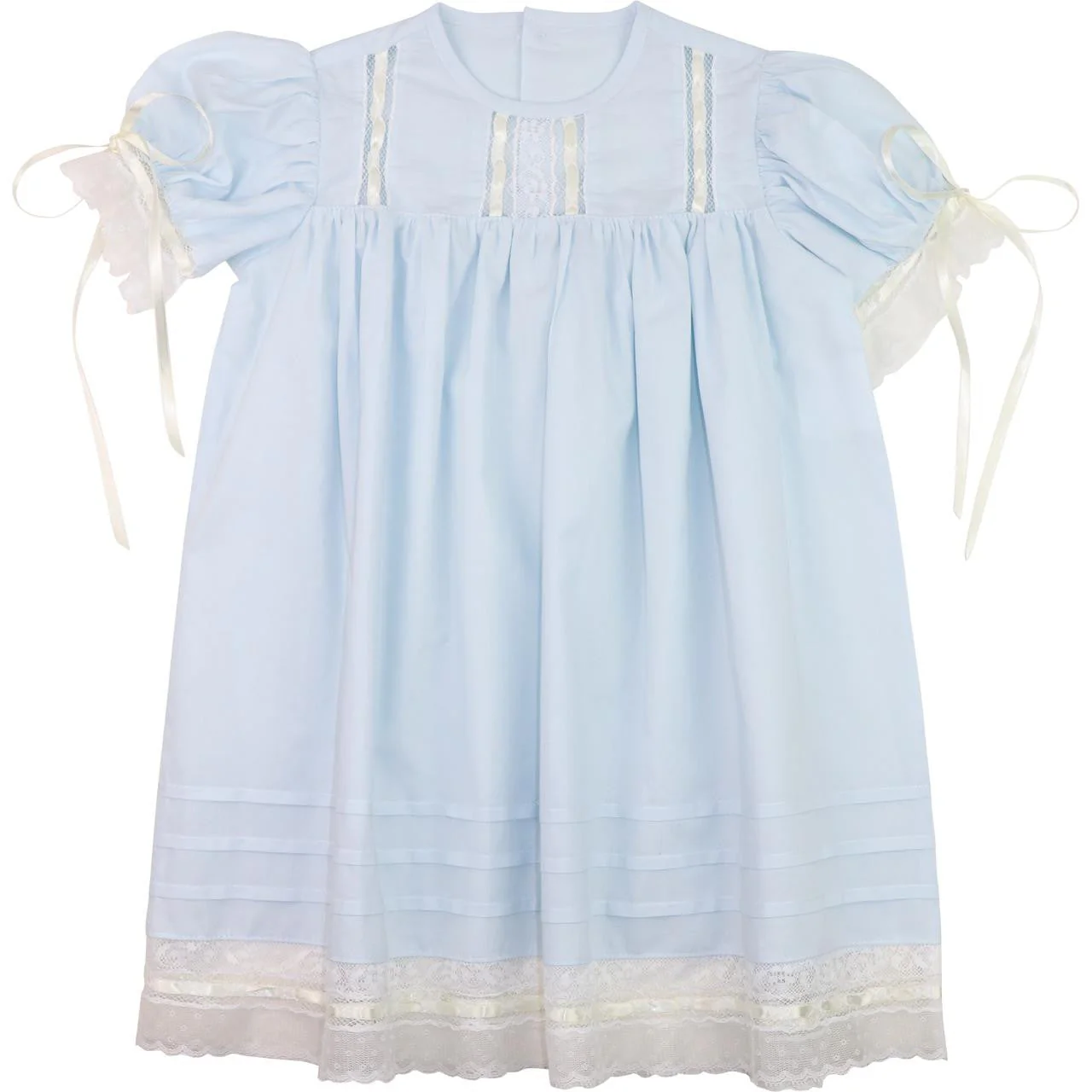 Blue Heirloom Lace Dress