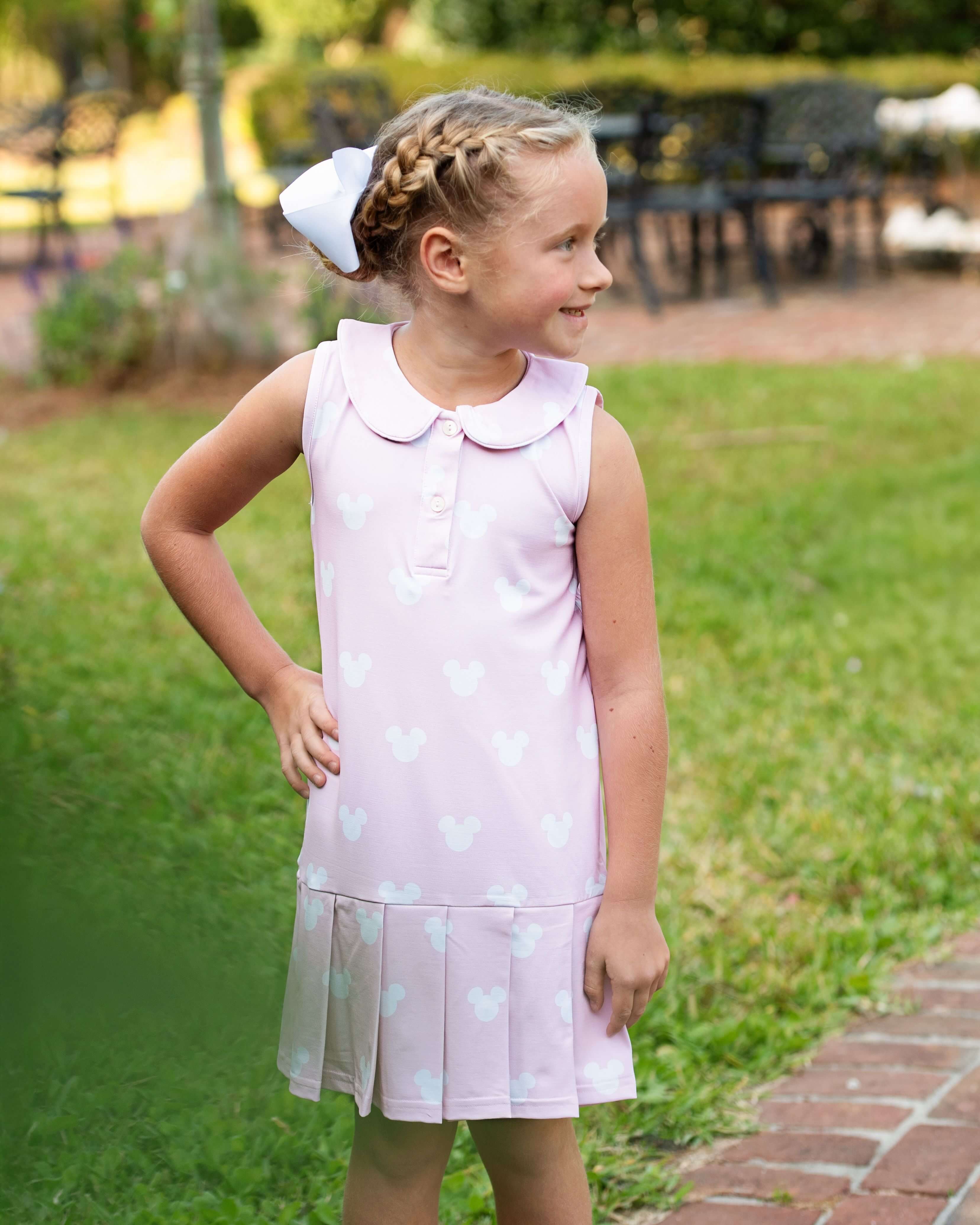 Pink Mouse Ears Tennis Dress - Image 2