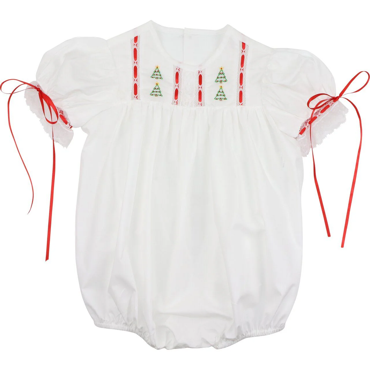 Heirloom Embroidered Christmas Tree Bubble