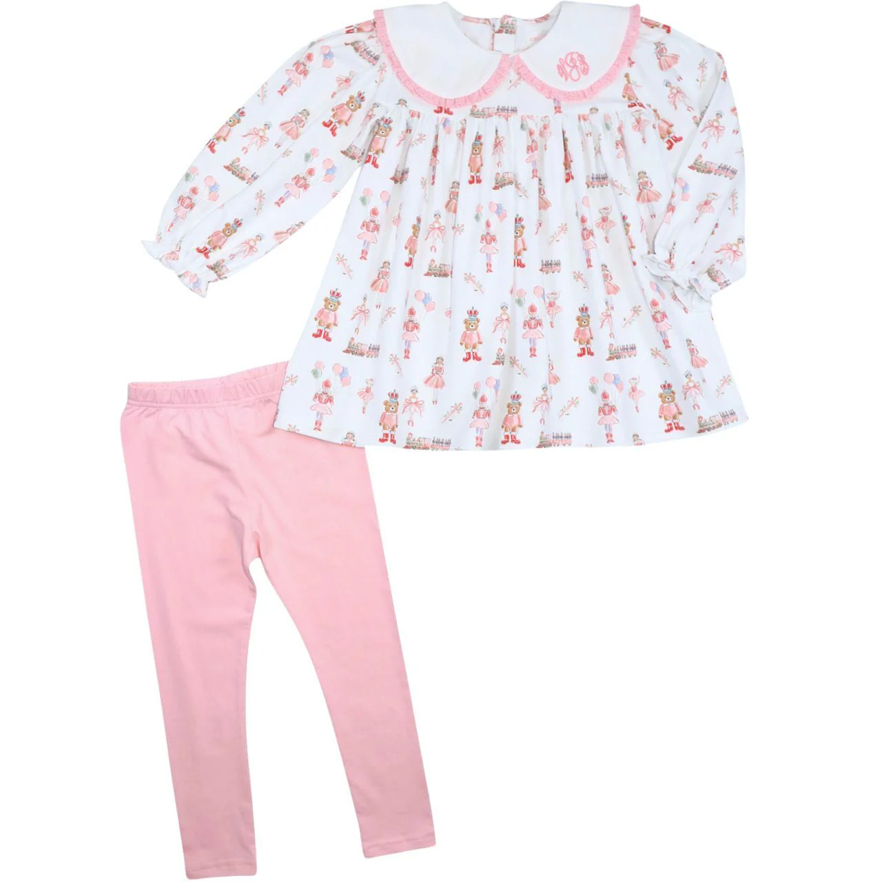 Holiday Nutcracker Knit Legging Set