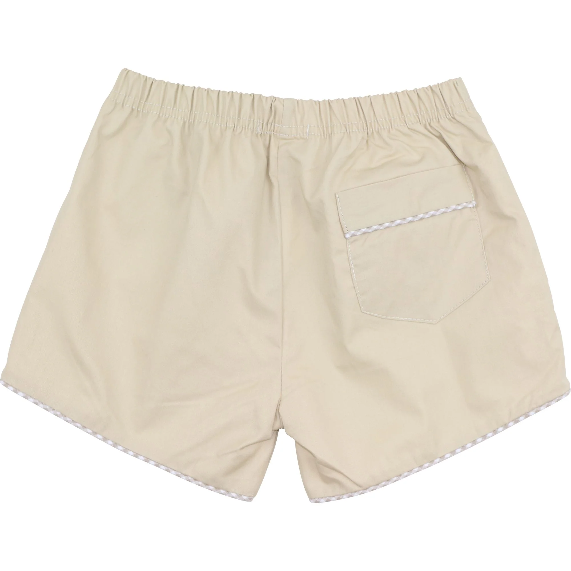 Khaki Twill Shorts - Image 4