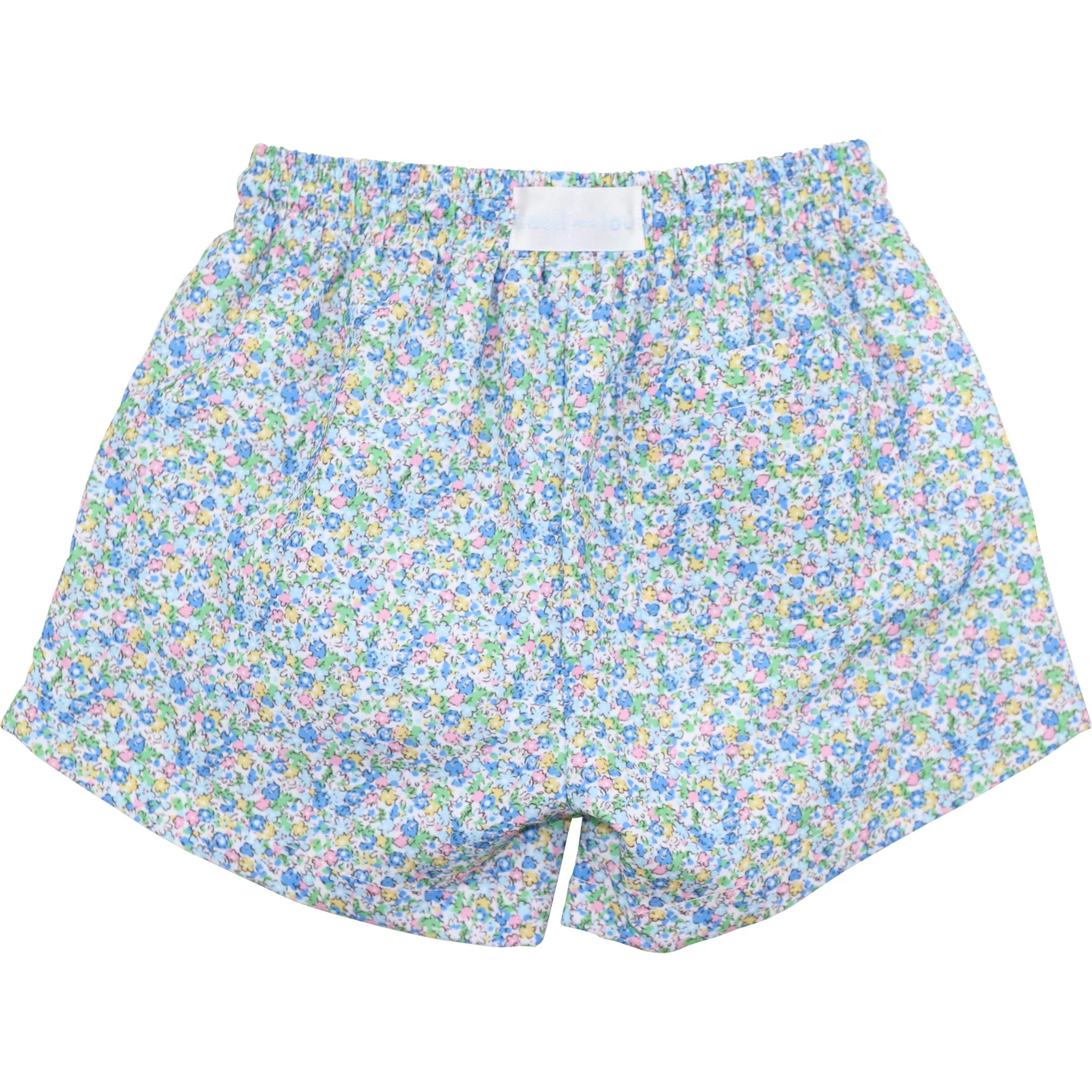 Mini Floral Print Swim Trunks - Image 2