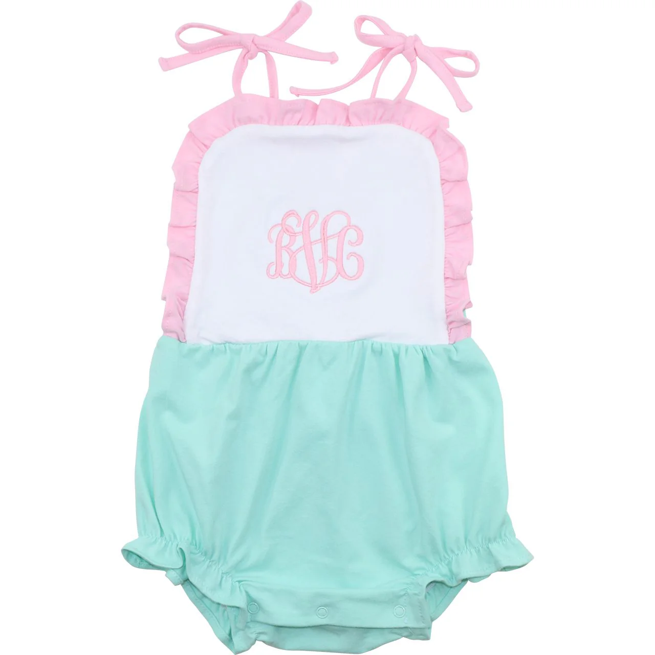 Mint And Pink Knit Bubble