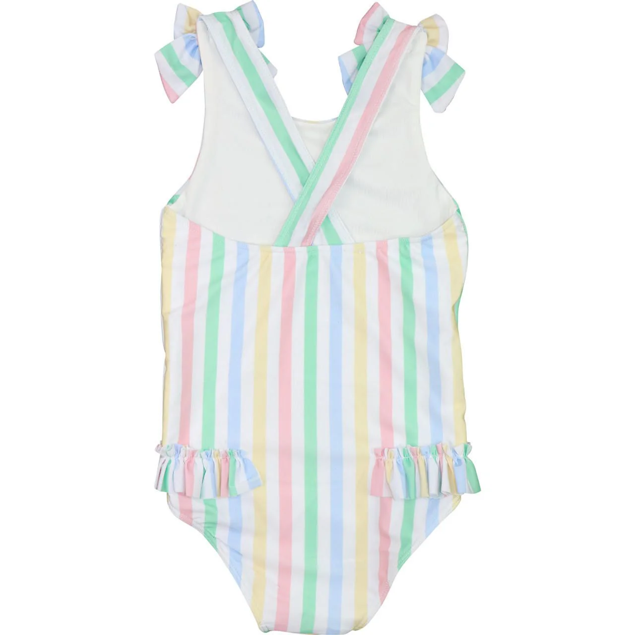 Pastel Striped Swimsuit - Image 2