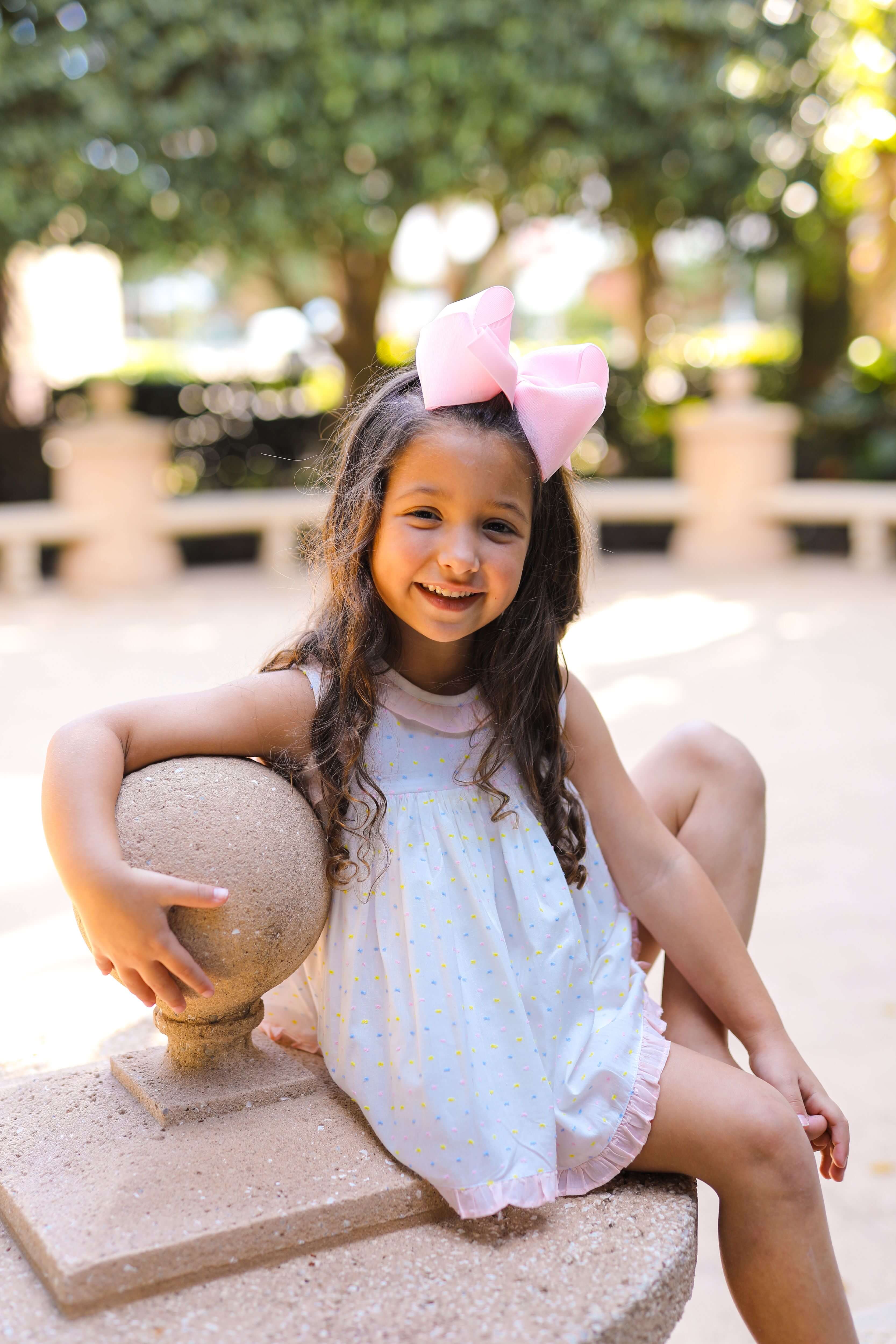 Pastel Swiss Dot Short Set - Image 2