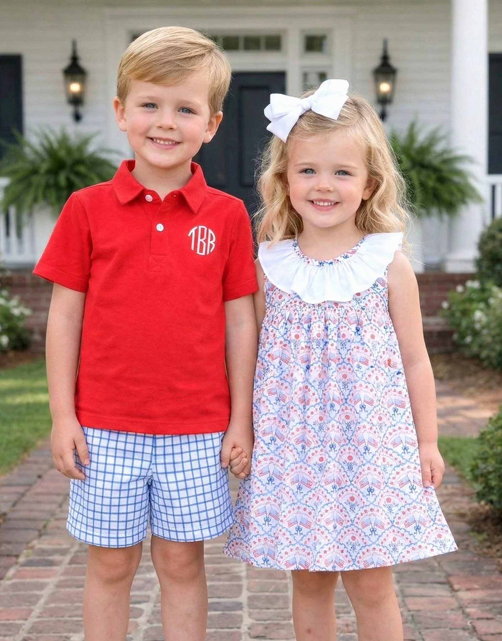 Patriotic Ruffle Dress - Image 2