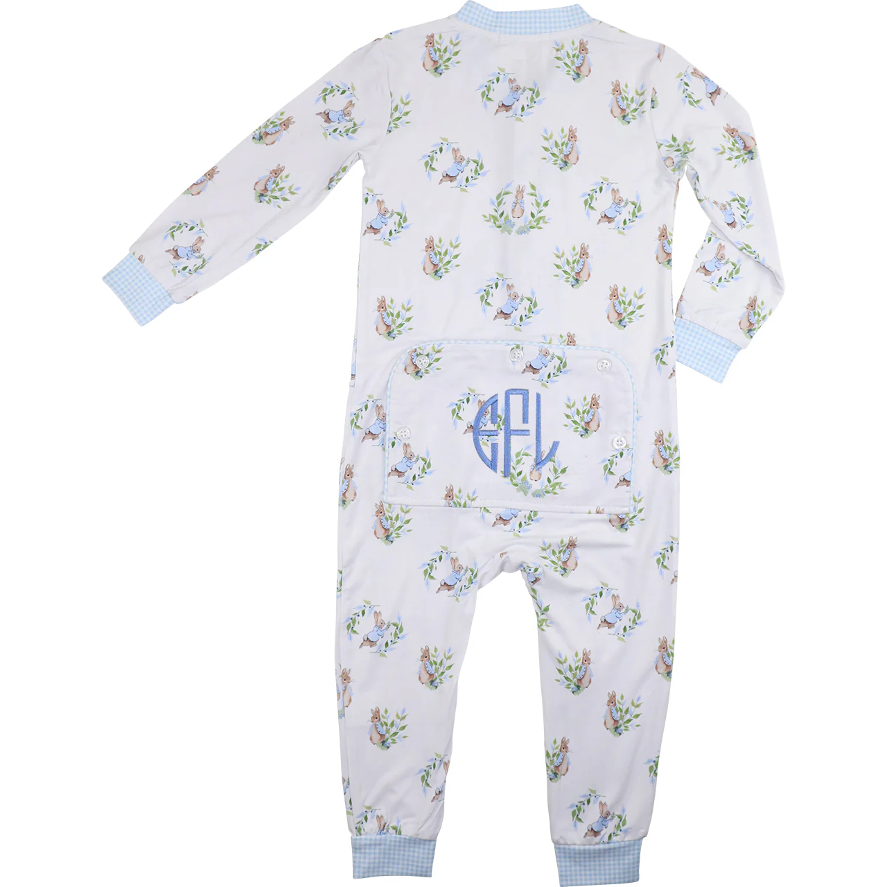Peter Rabbit Bamboo Knit Zipper Pajamas