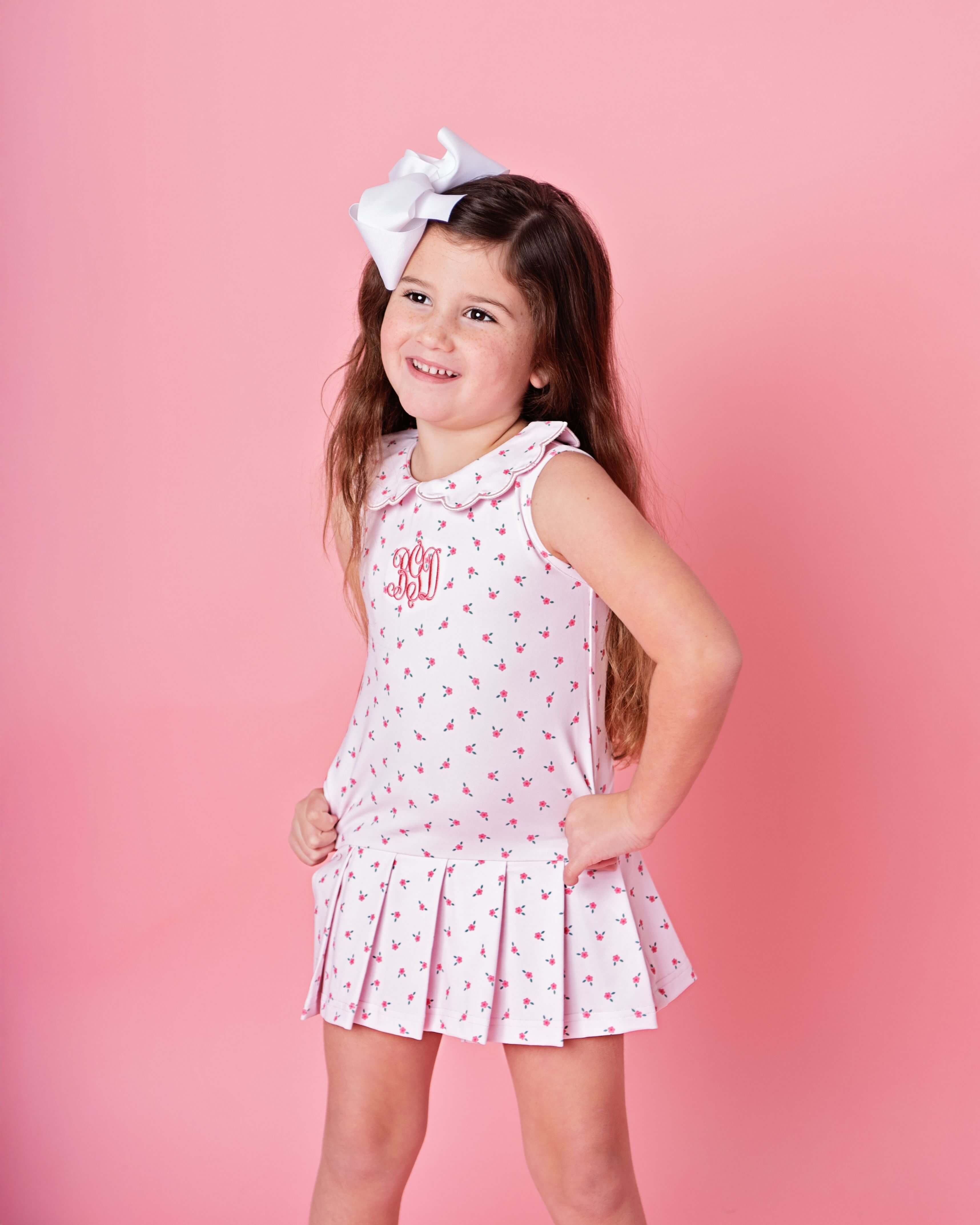 Rosebud Print Tennis Dress - Image 2