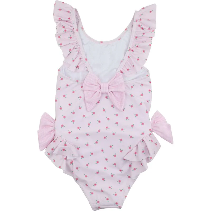 Petite Flower Bow Swimsuit - Image 4