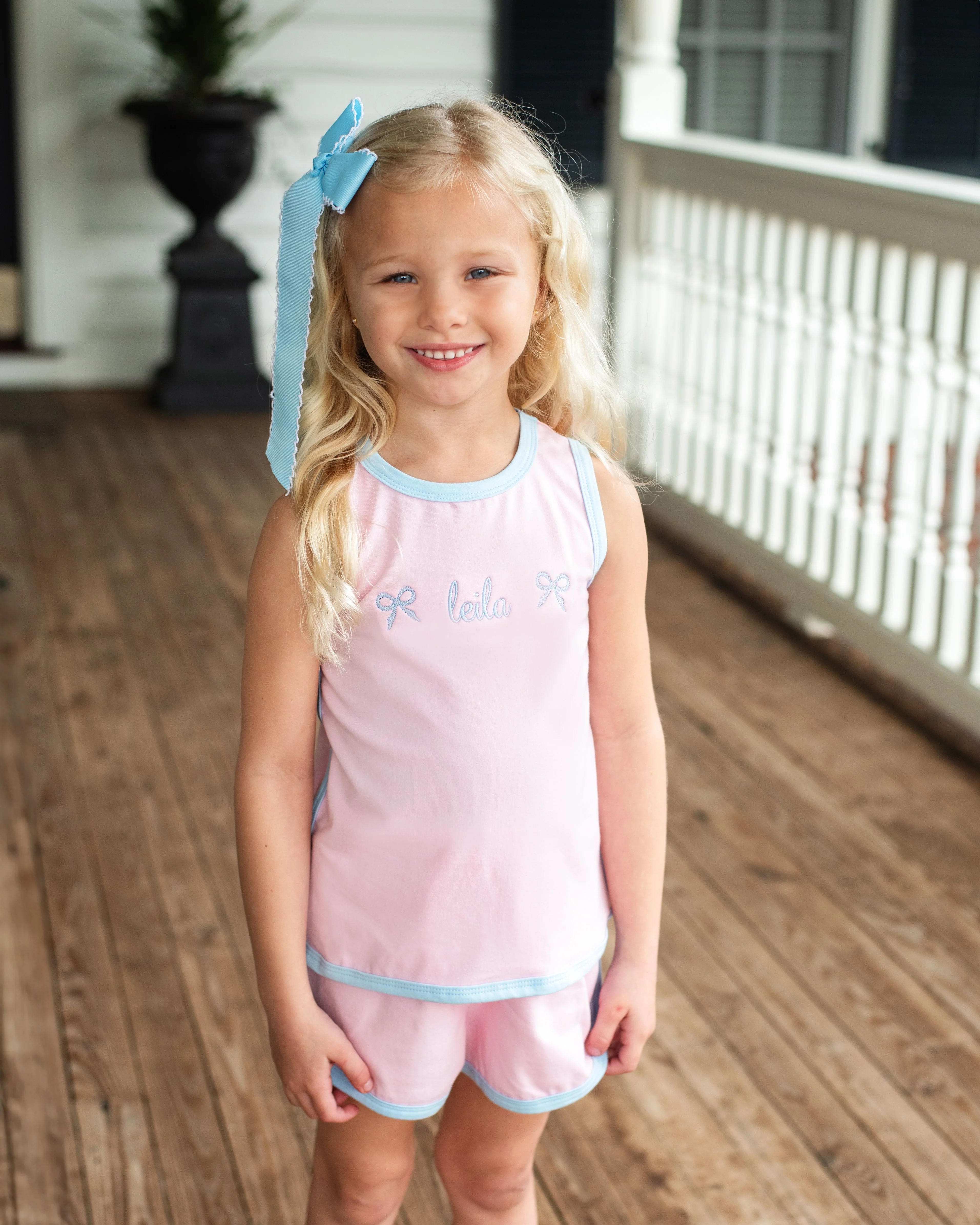 Pink And Blue Knit Play Set - Image 2