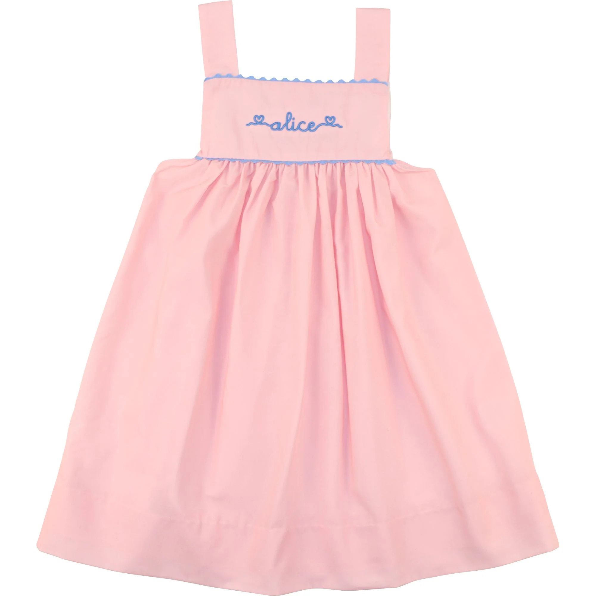Pink And Blue Sun Dress